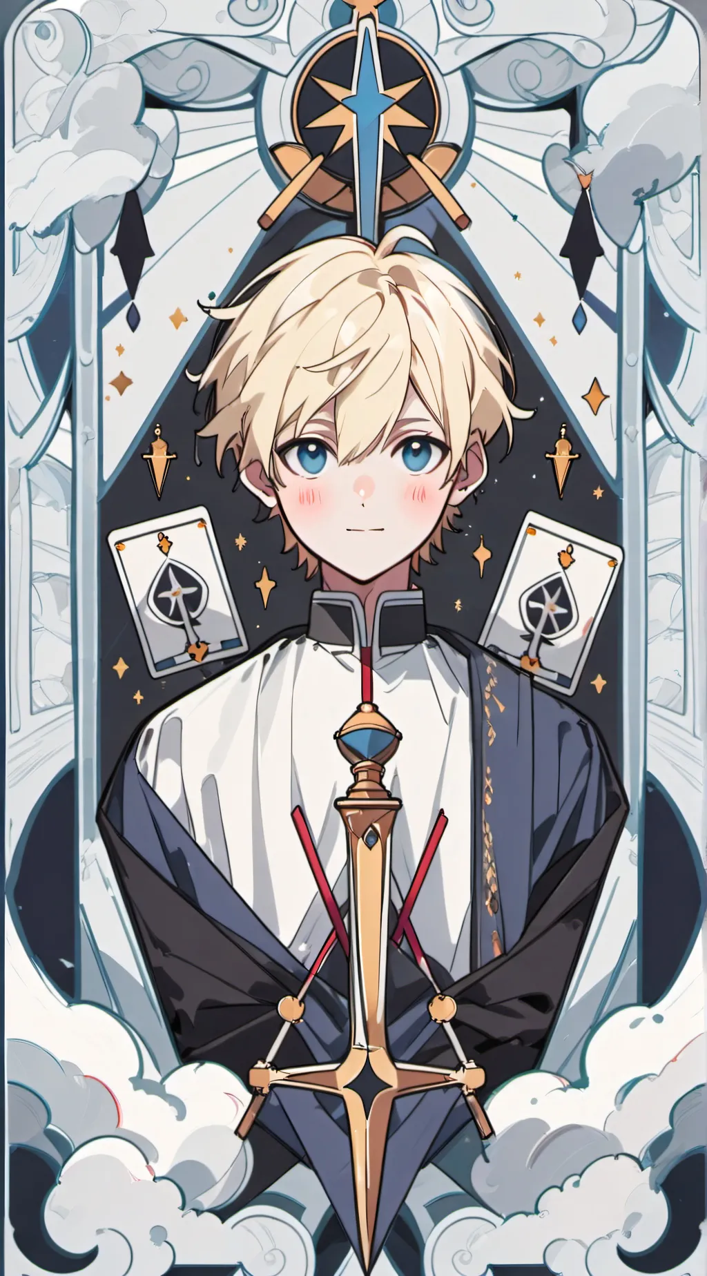 ai character: Zack x Mike  background