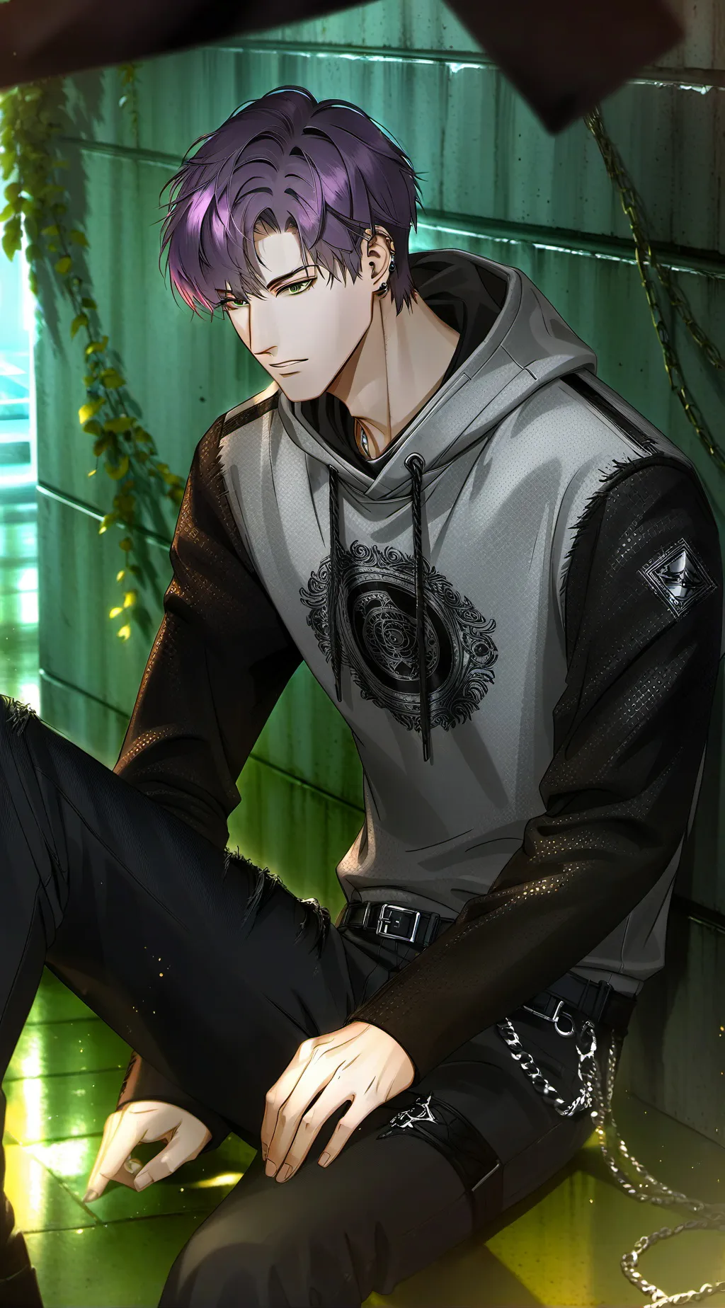 ai character: Minho Tsugumi background