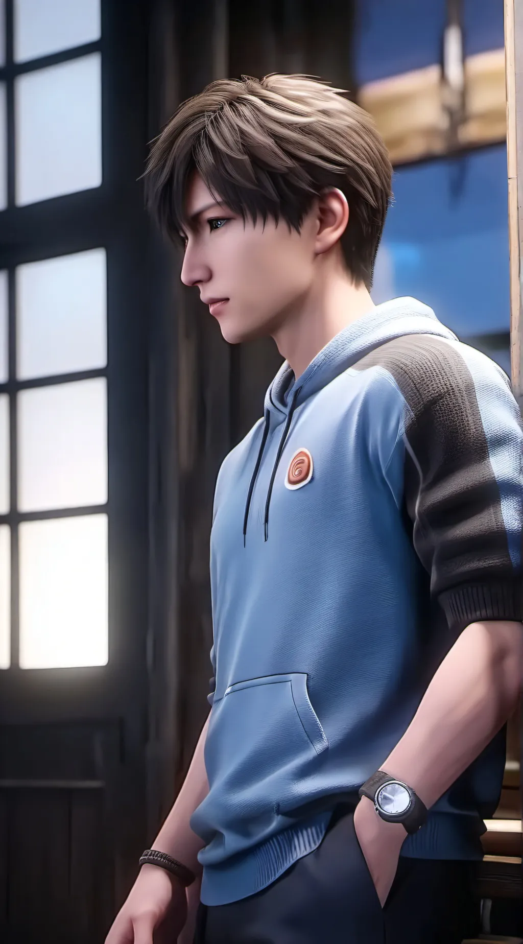 ai character: Marcus  background