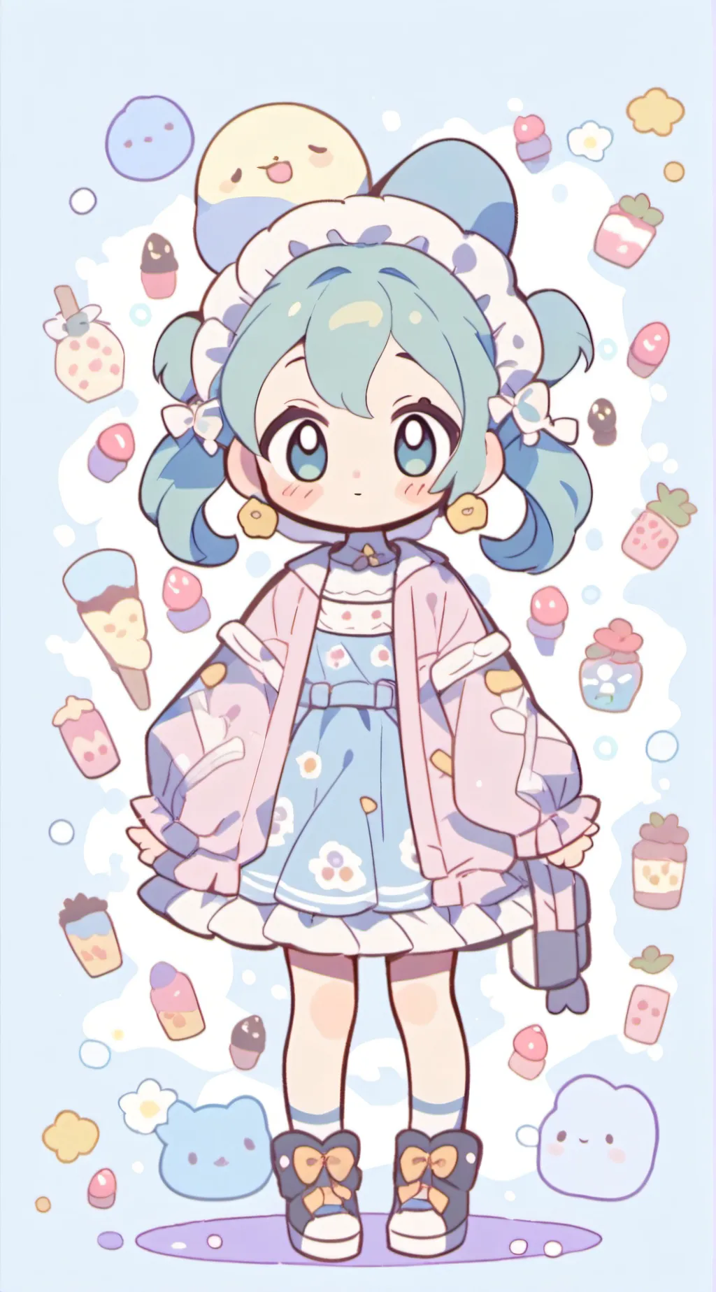 ai character: Envidia background