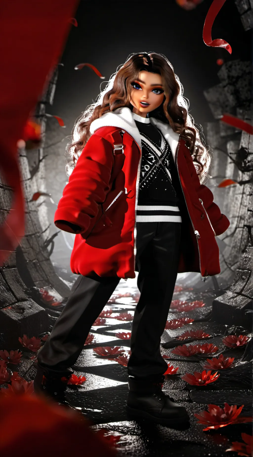 ai character: DTI BRAT background