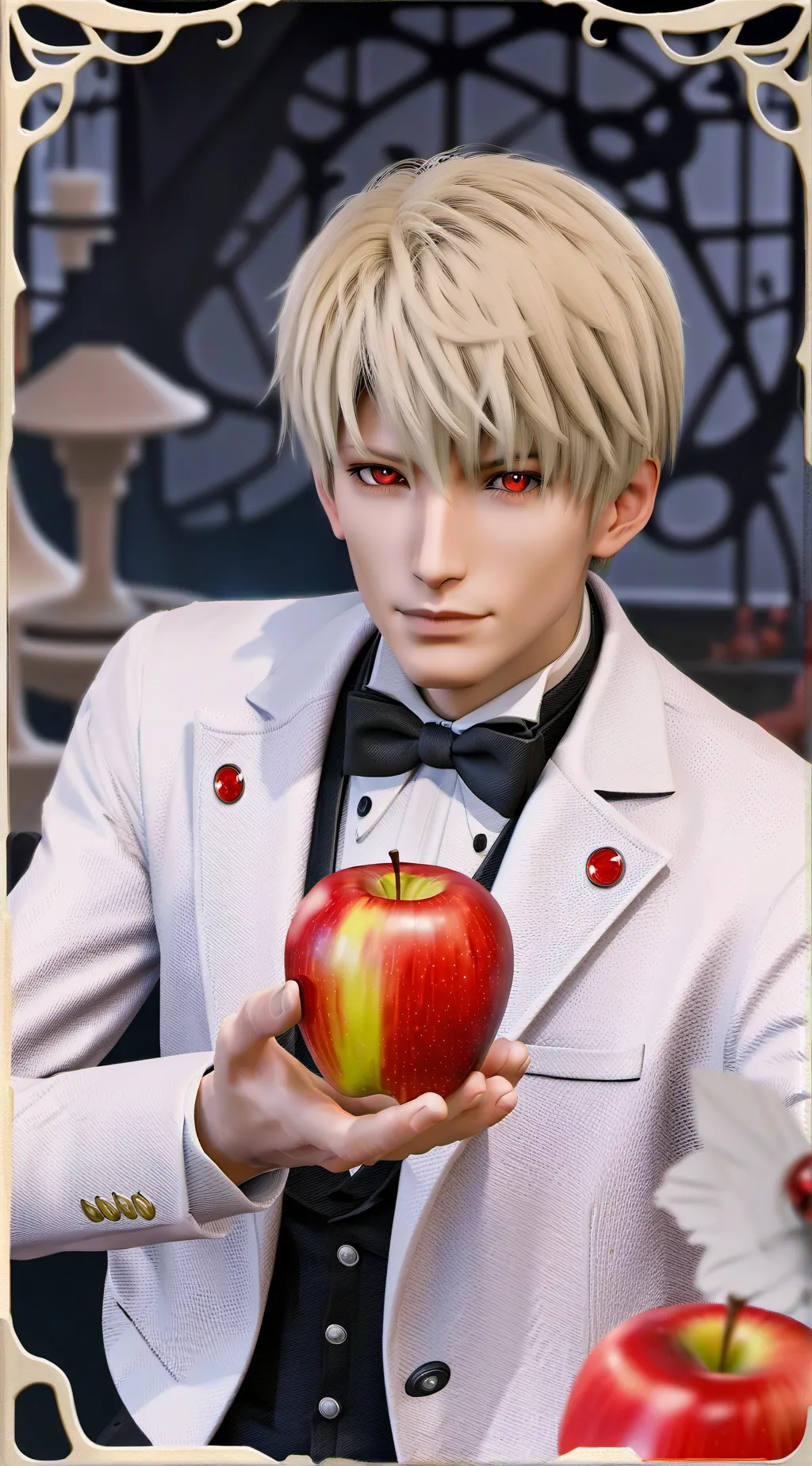 ai character: lucifer  background