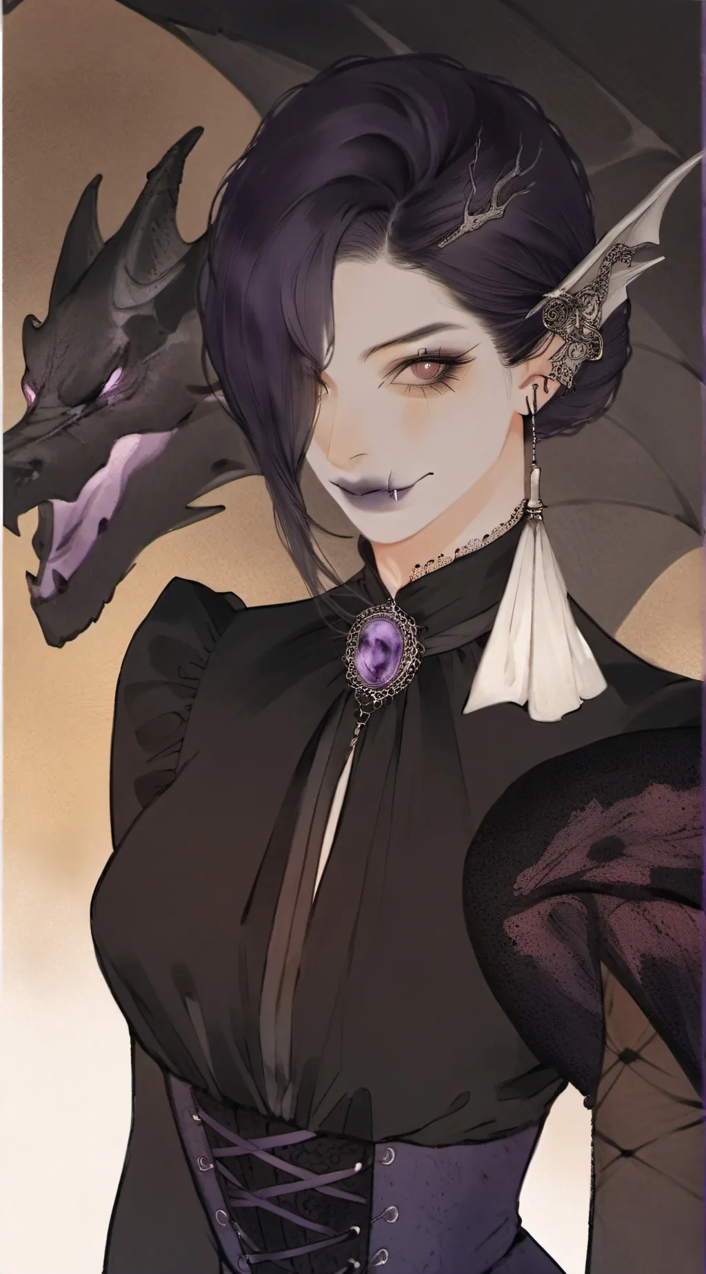 ai character: Enderdragon (jane) background