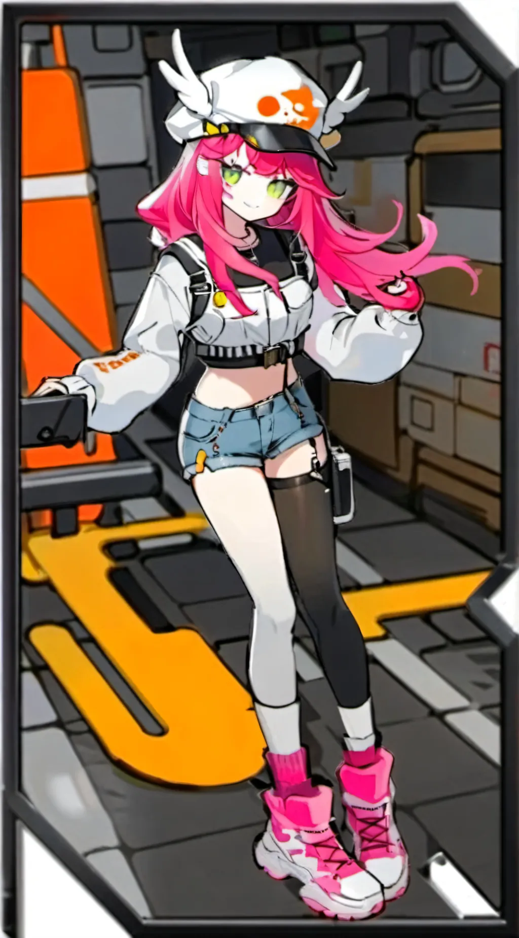 ai character: Pick me girl background