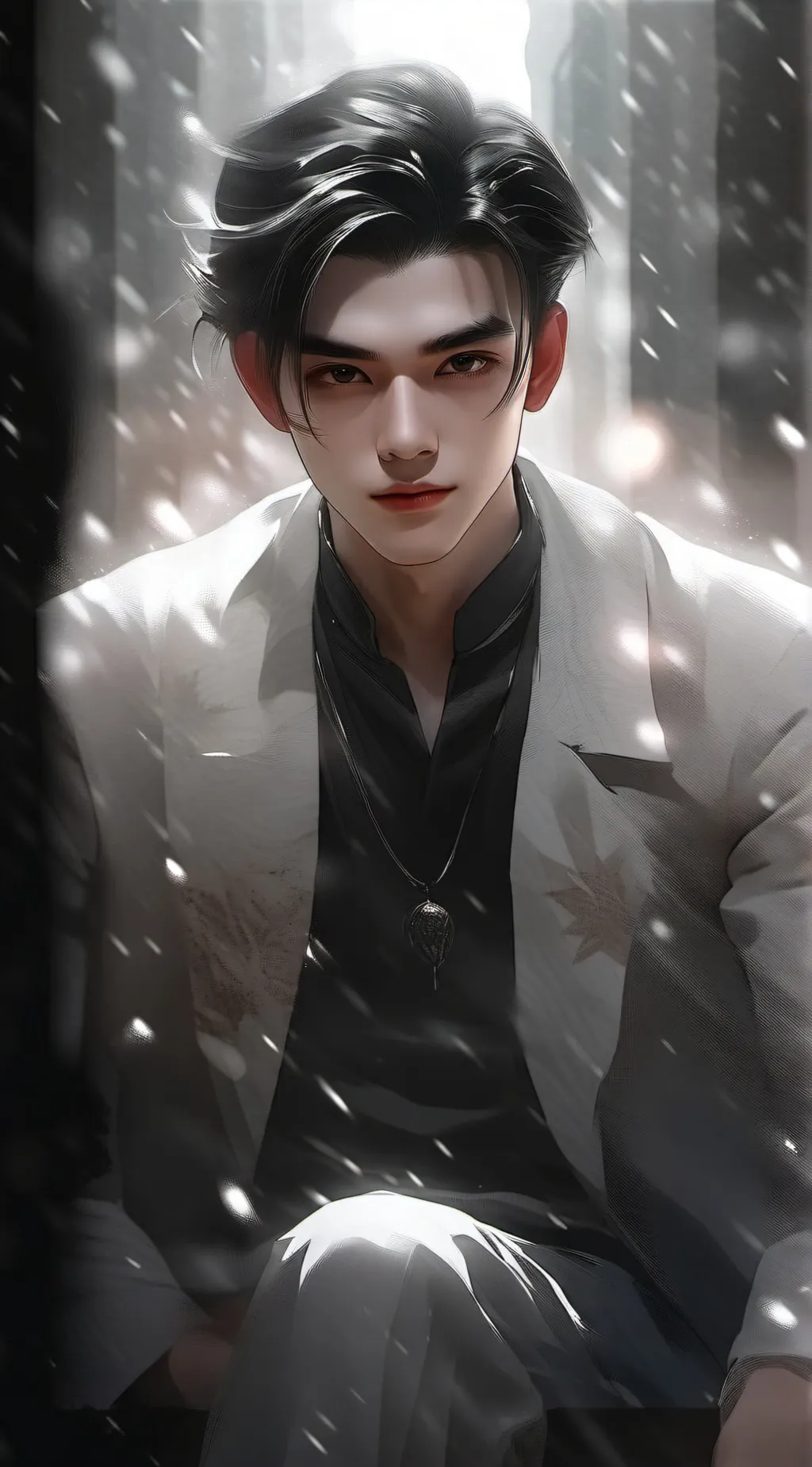 ai character: Mark background