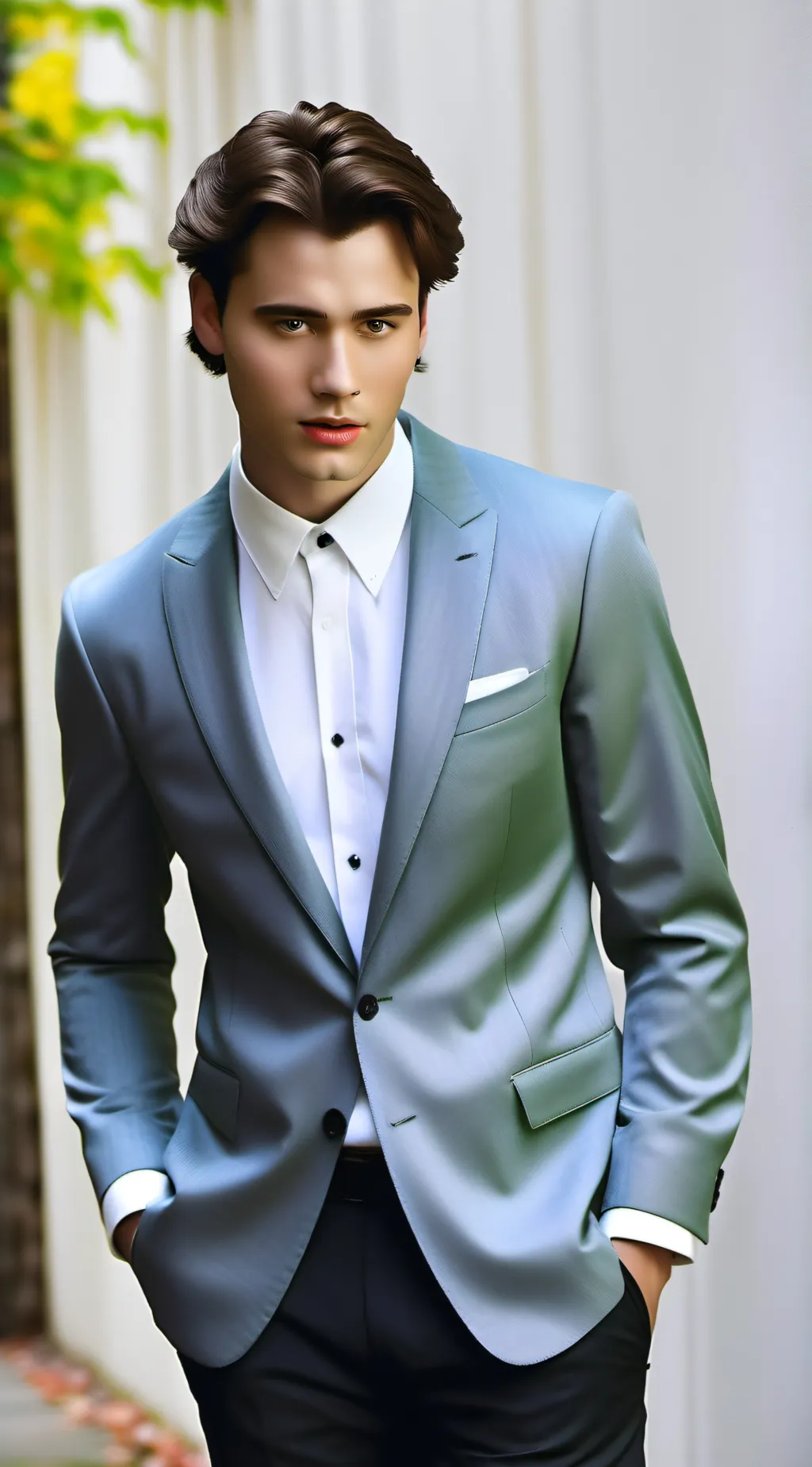 ai character: Joshua Colley  background