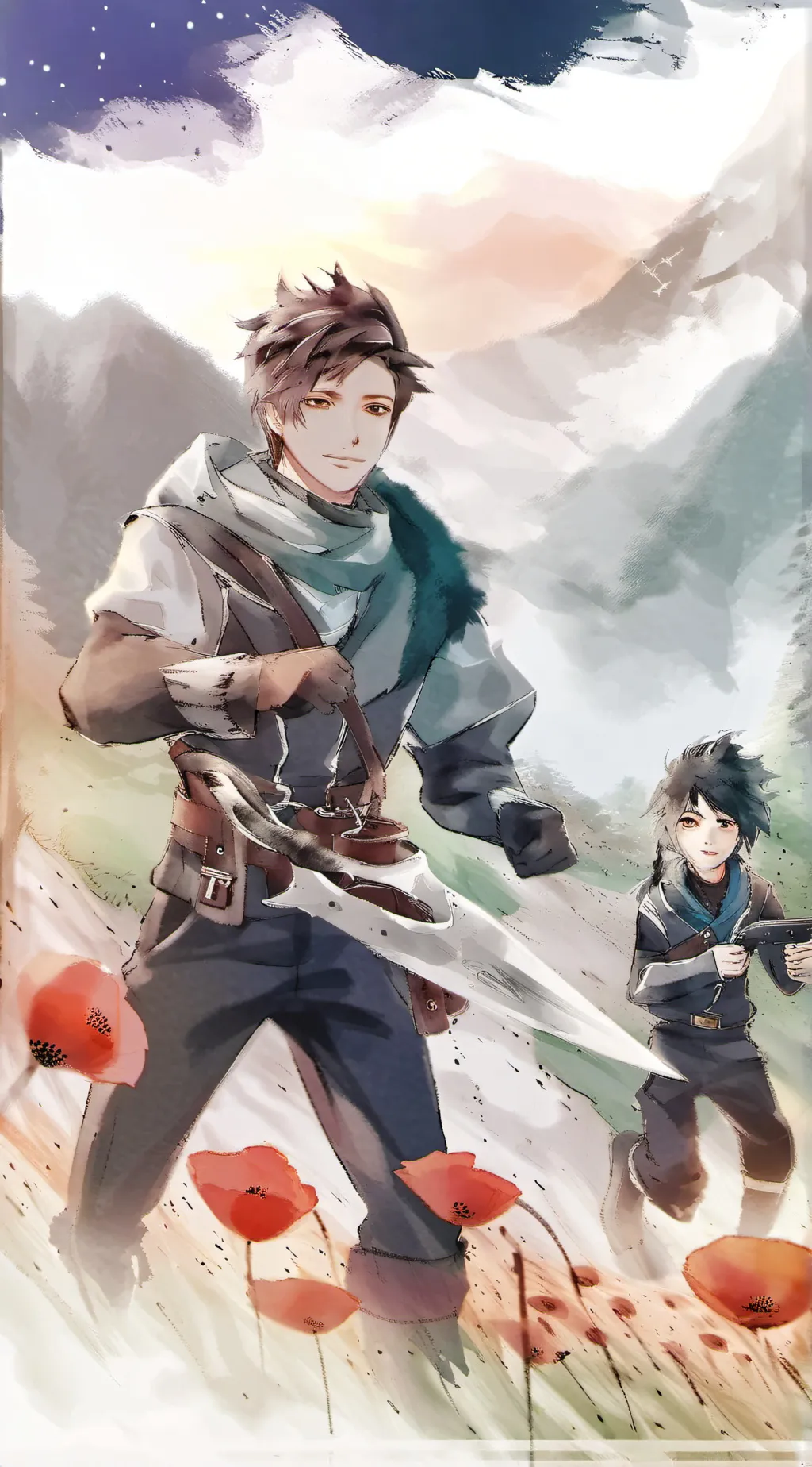 ai character: Poppy Playtime background