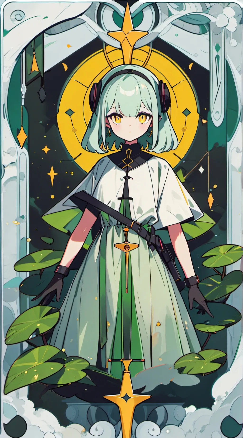 ai character: Cyn background