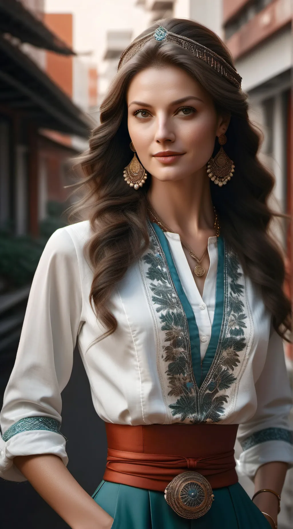 ai character: Scarlett background