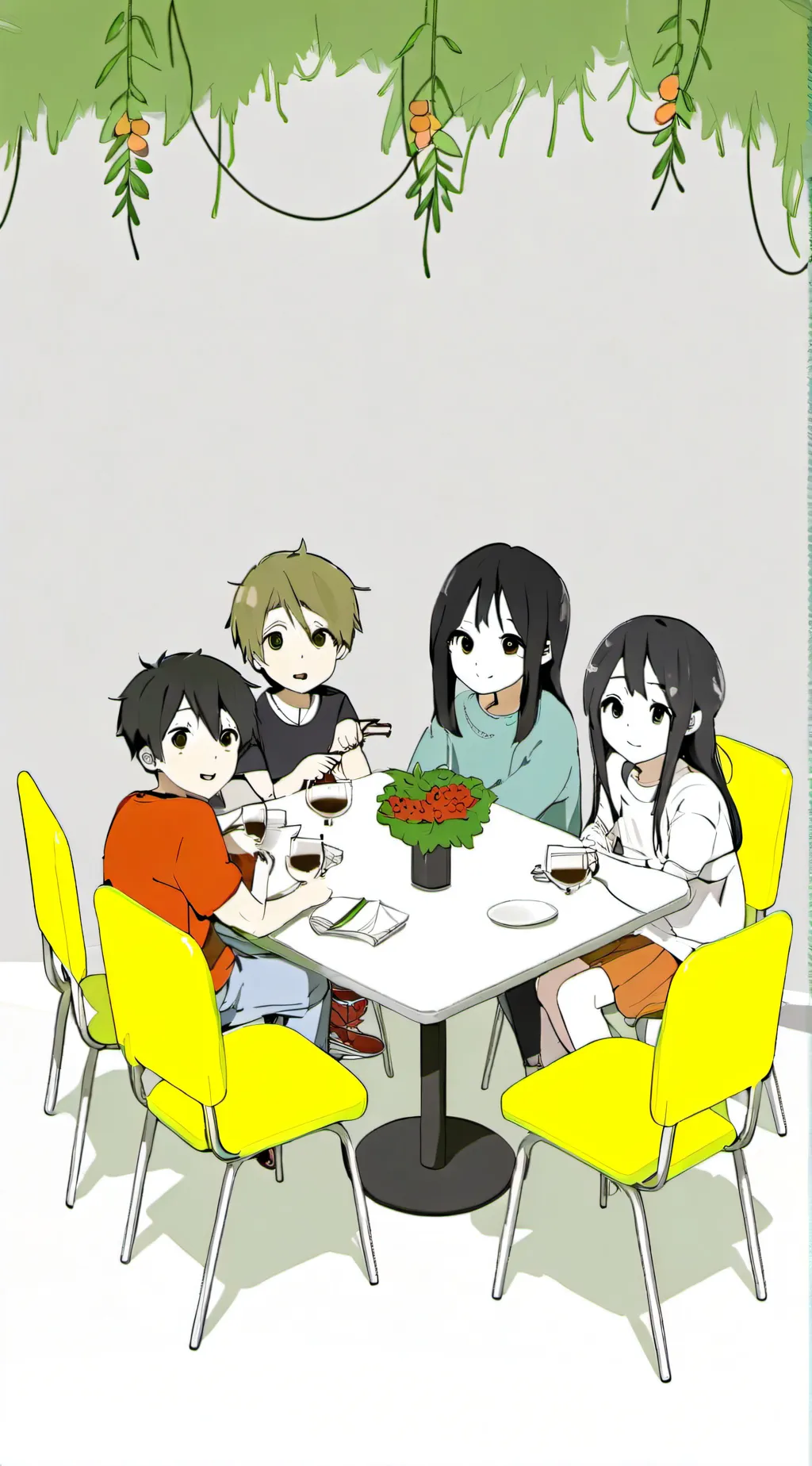 ai character: CCP table background