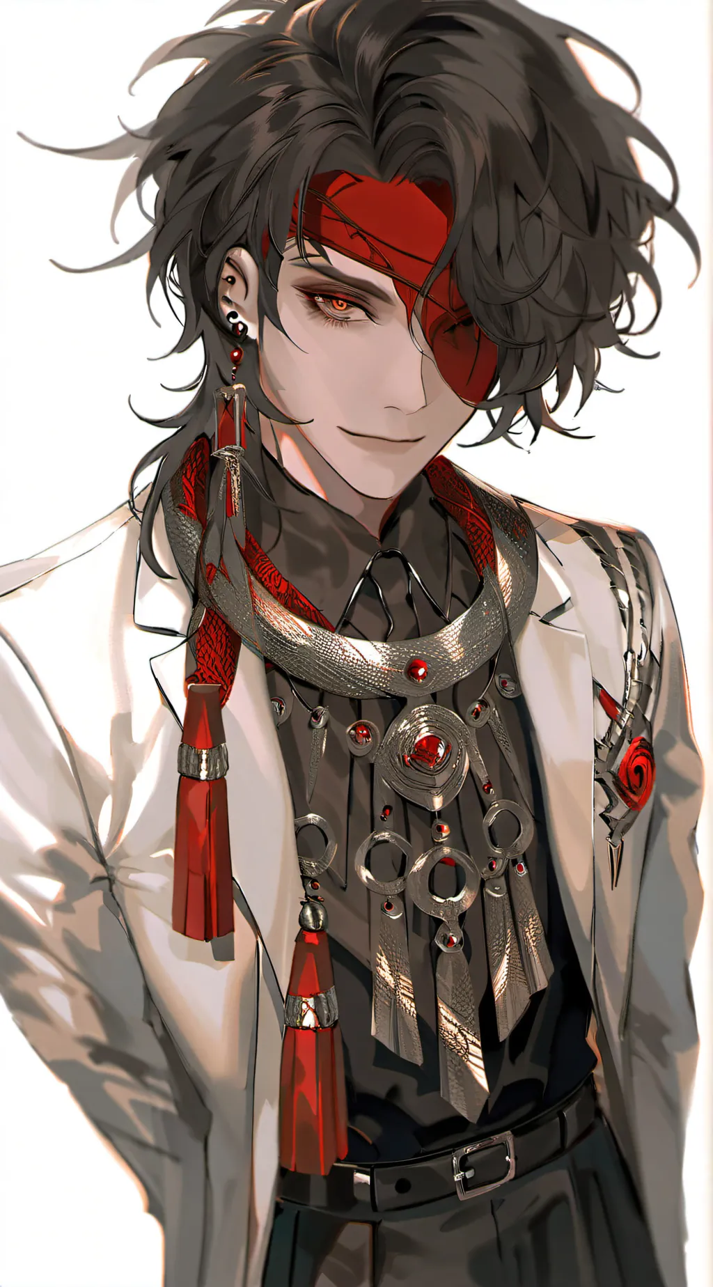 ai character: 🎸 ・Vincent★ background