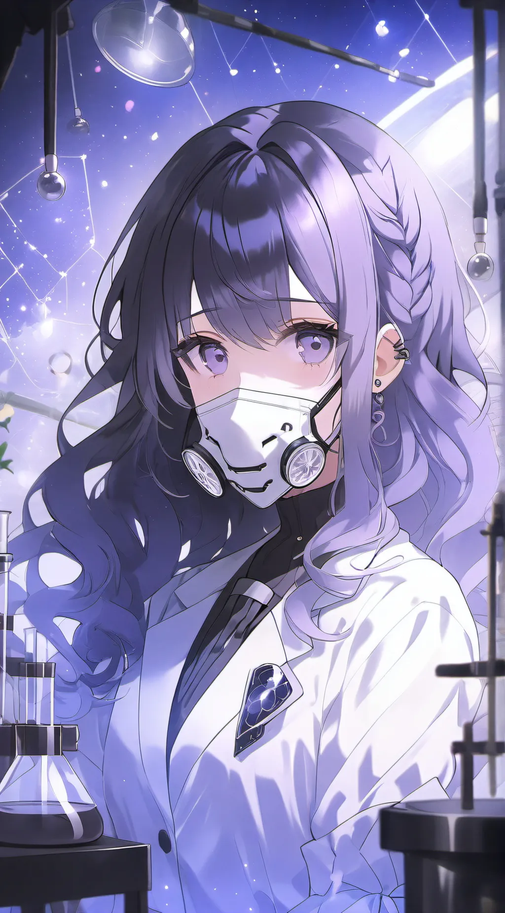 ai character: scp scientists  background