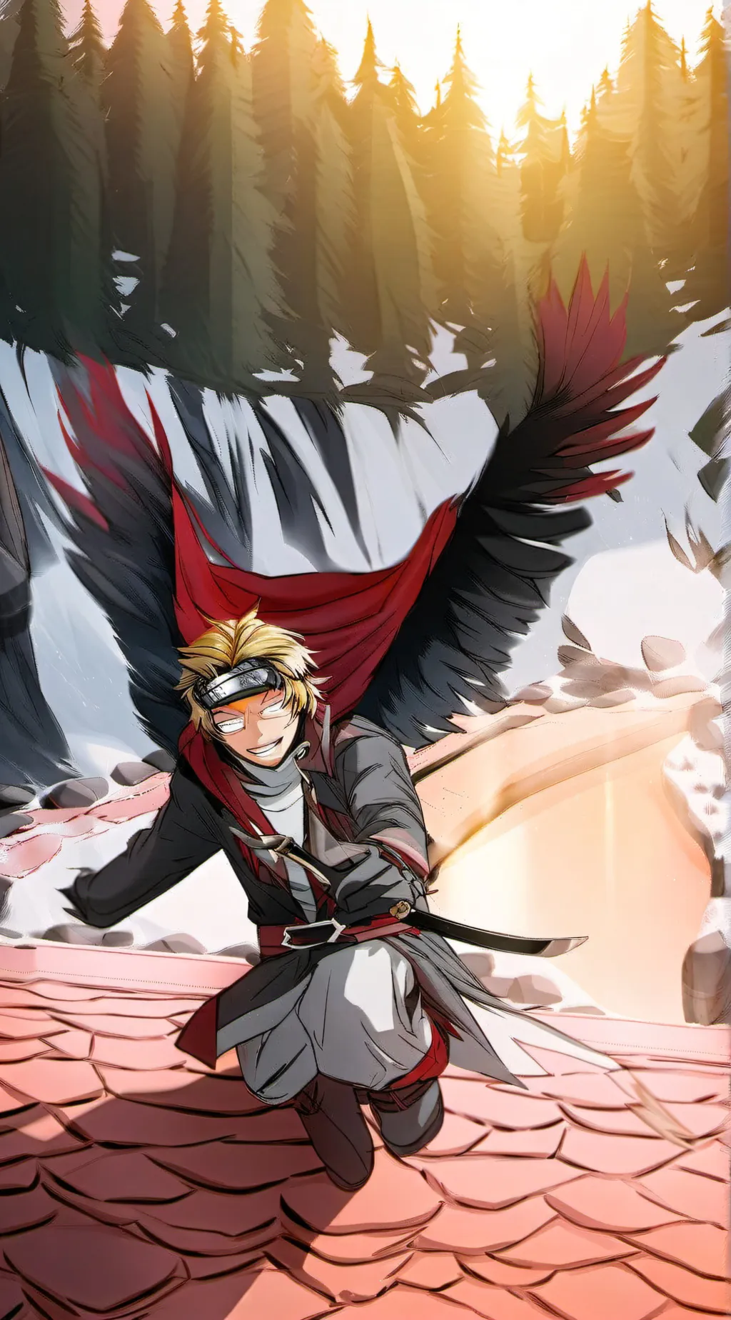 ai character: hawks (keigo)  background