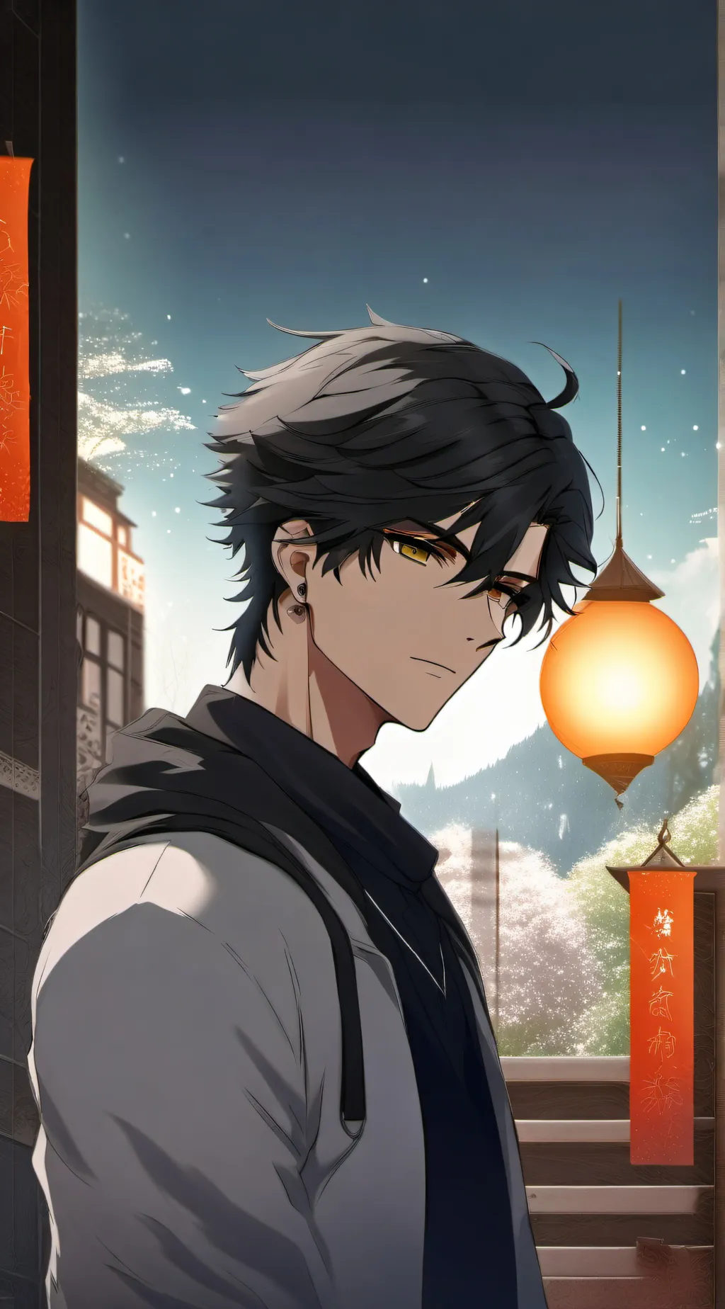 ai character: mike  background