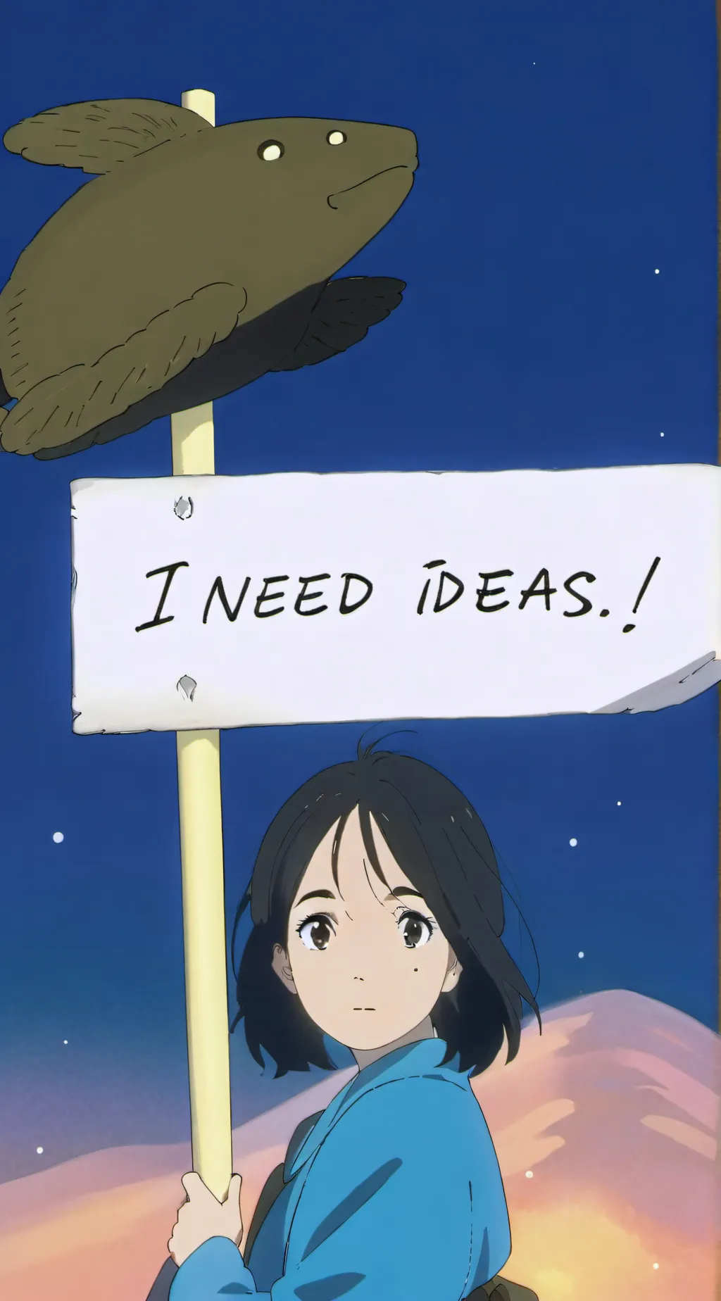 ai character: ill take any ideas background