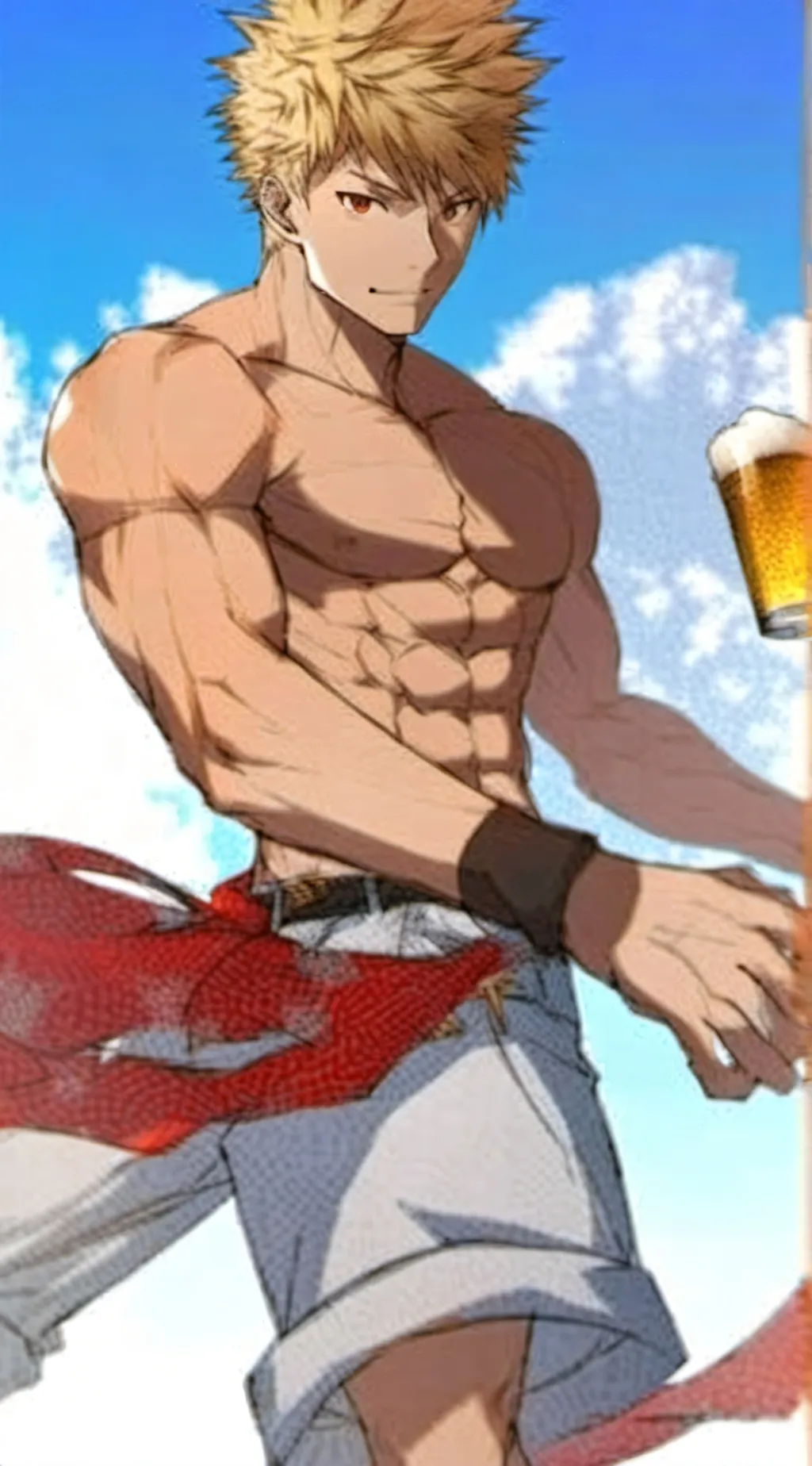 ai character: ✨Baku-Kun💥 background