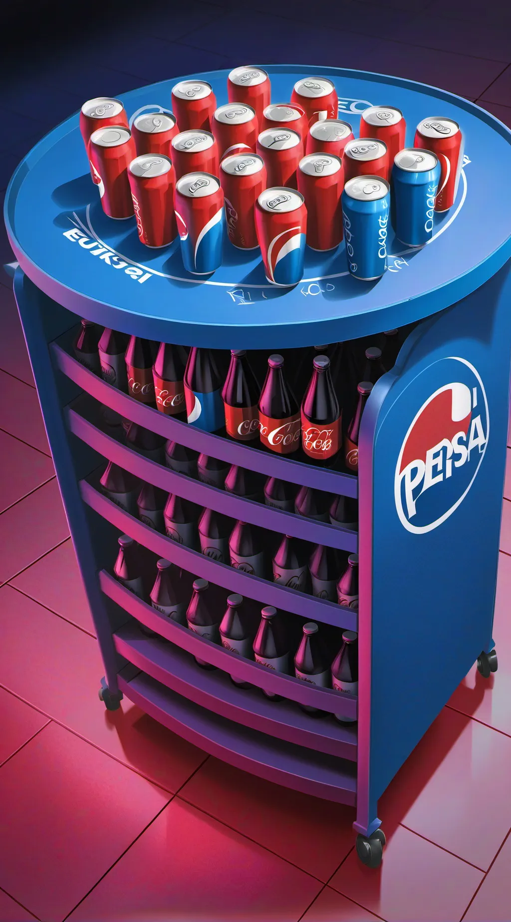 ai character: Pepsi or coke?  background