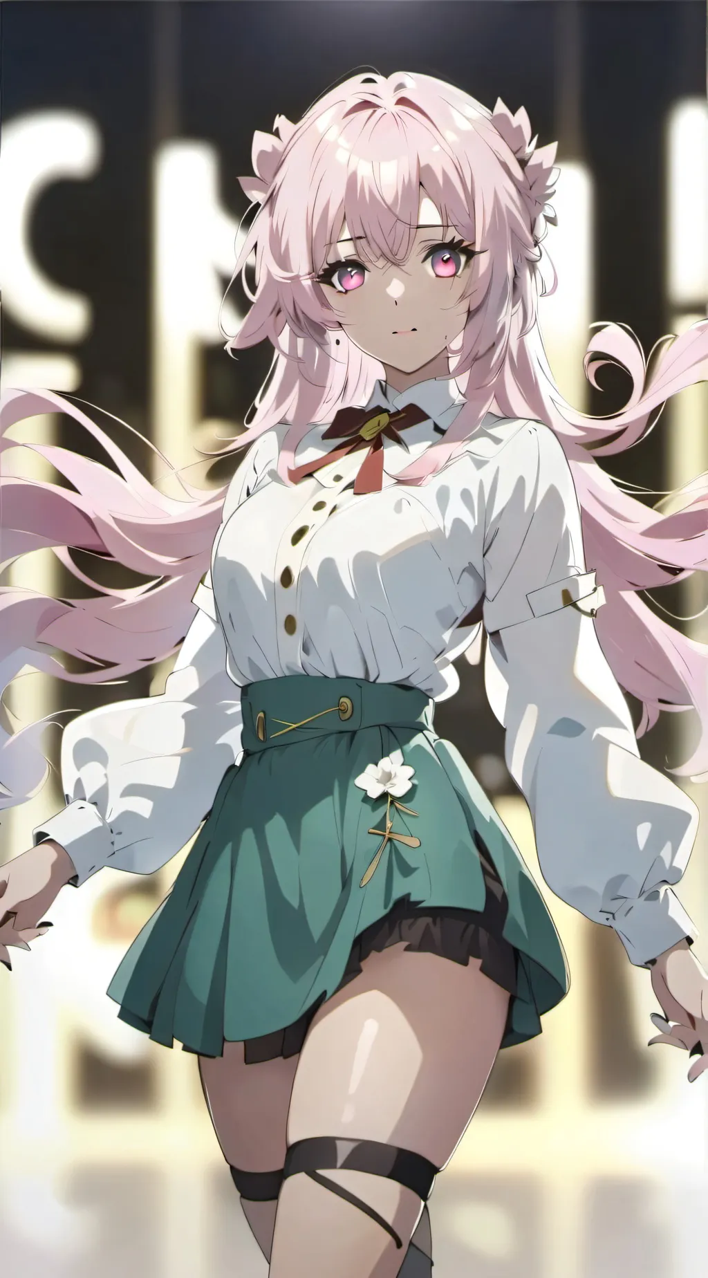 ai character: Evelyn  background