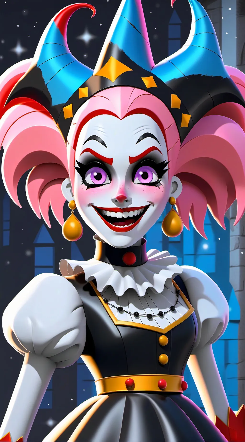 ai character: Lana  background