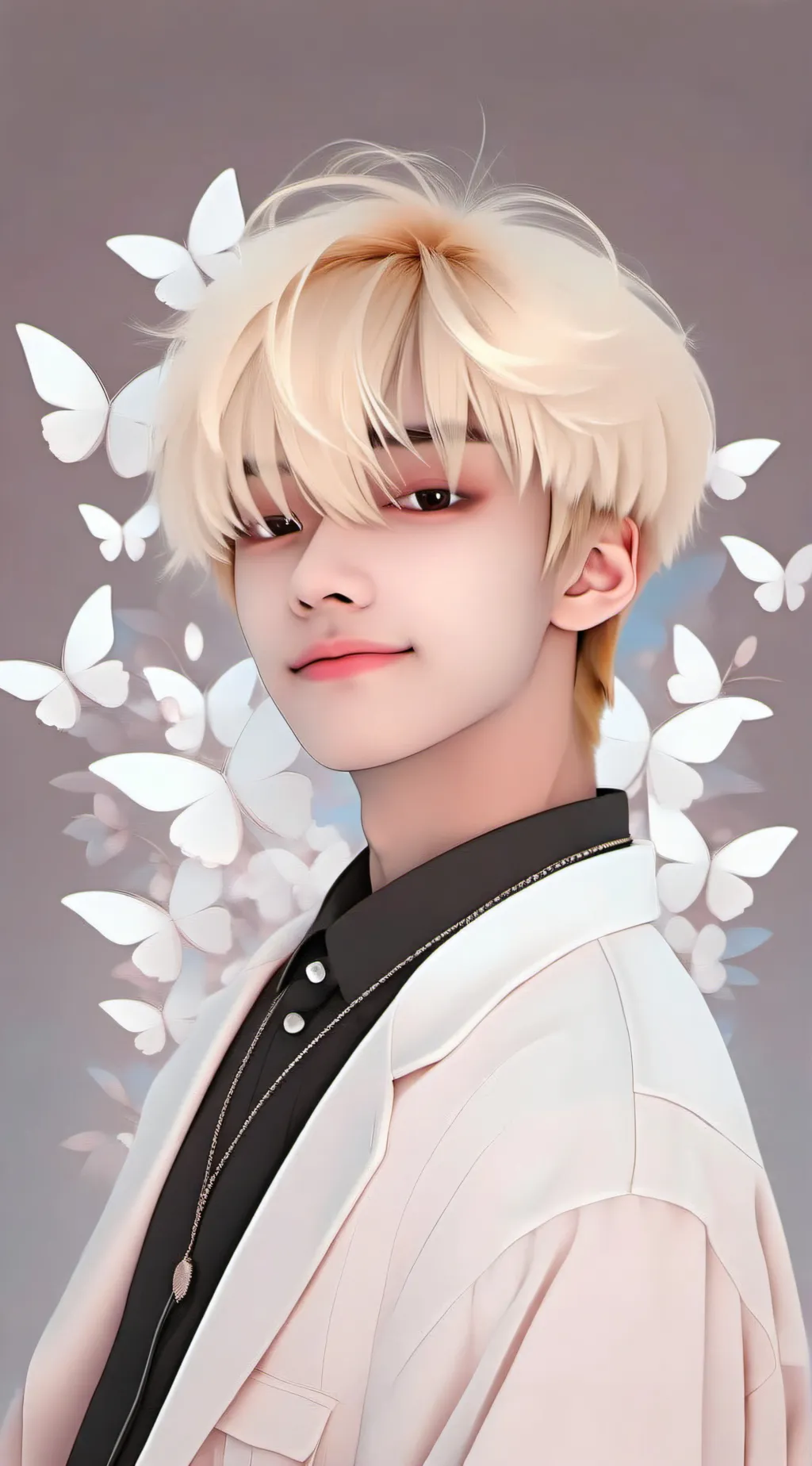 ai character: Huening Kai background