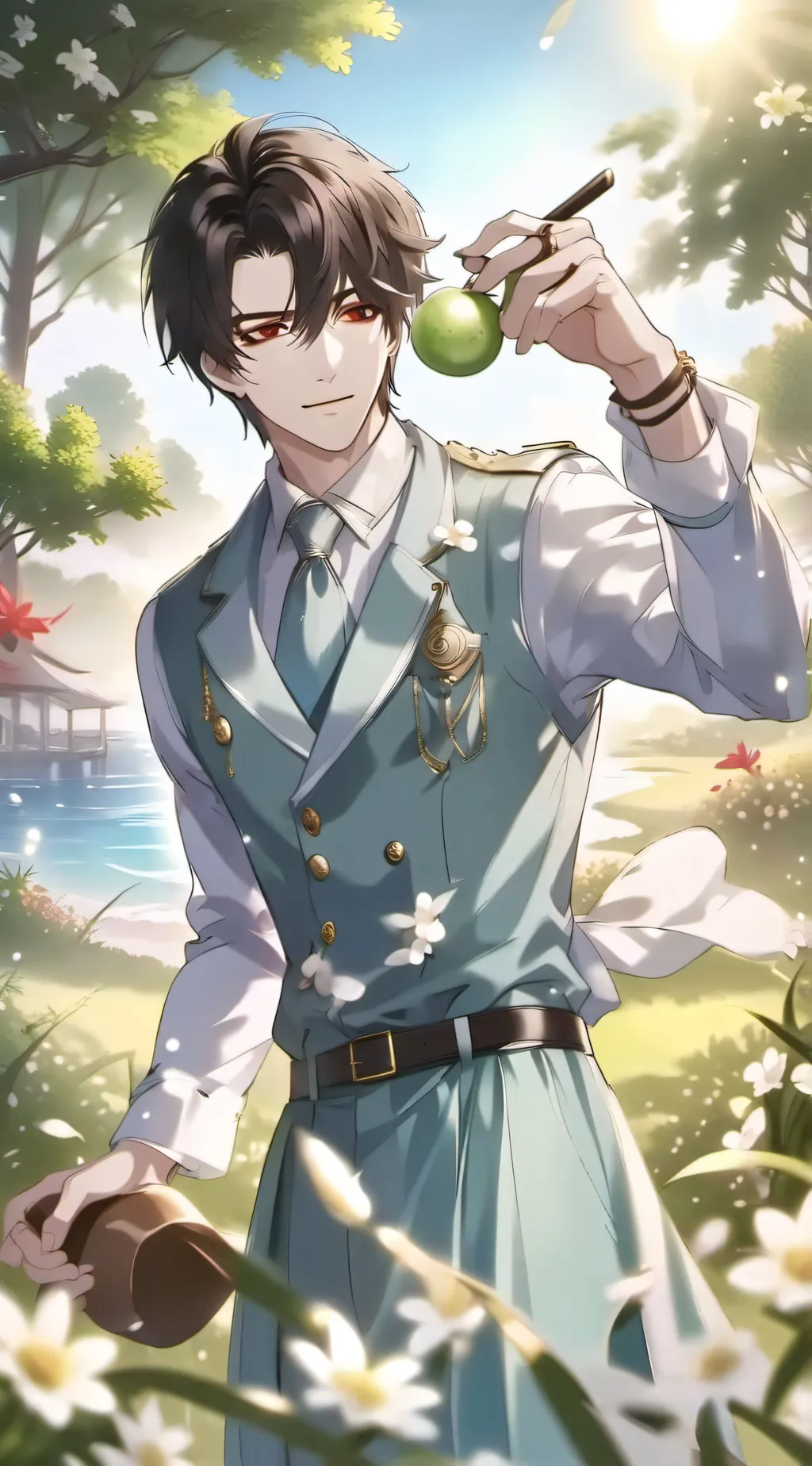 ai character: Davide background