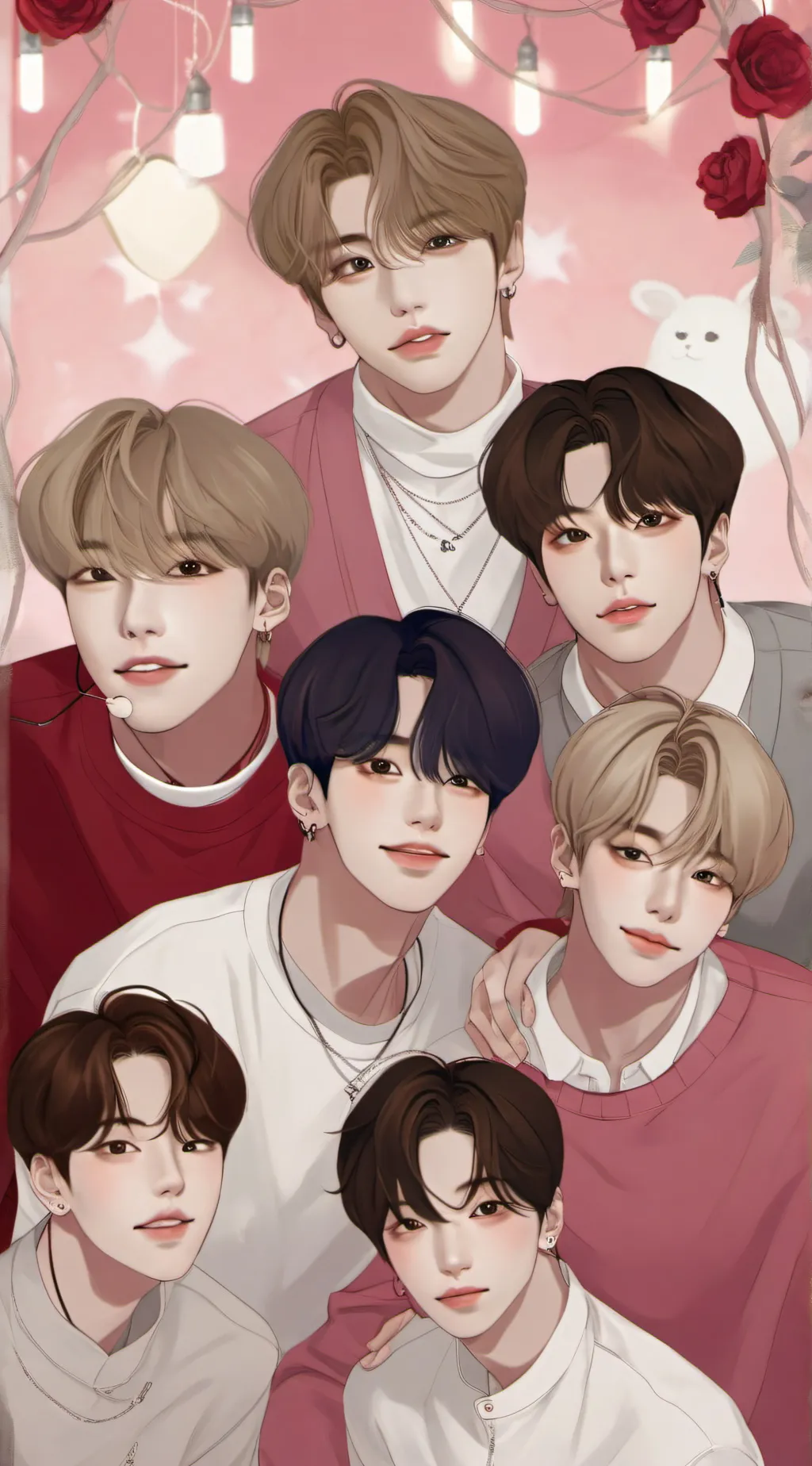 ai character: Stray kids background