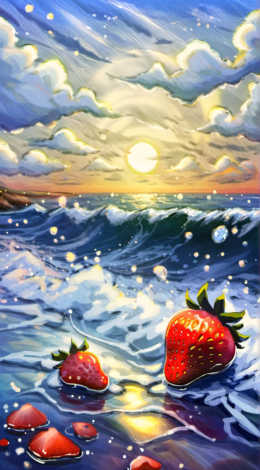 ai character: sprout and cosmo background