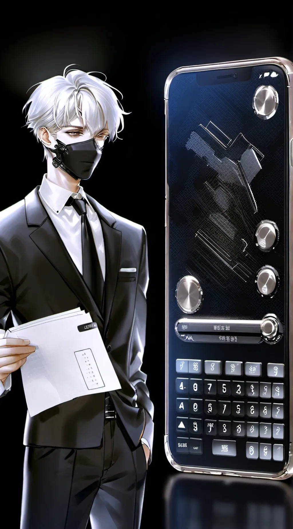 ai character: Kay background