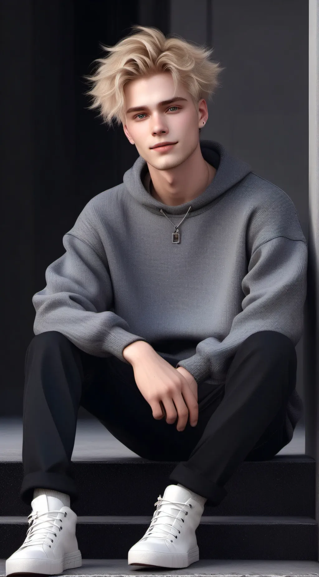 ai character: Mark background