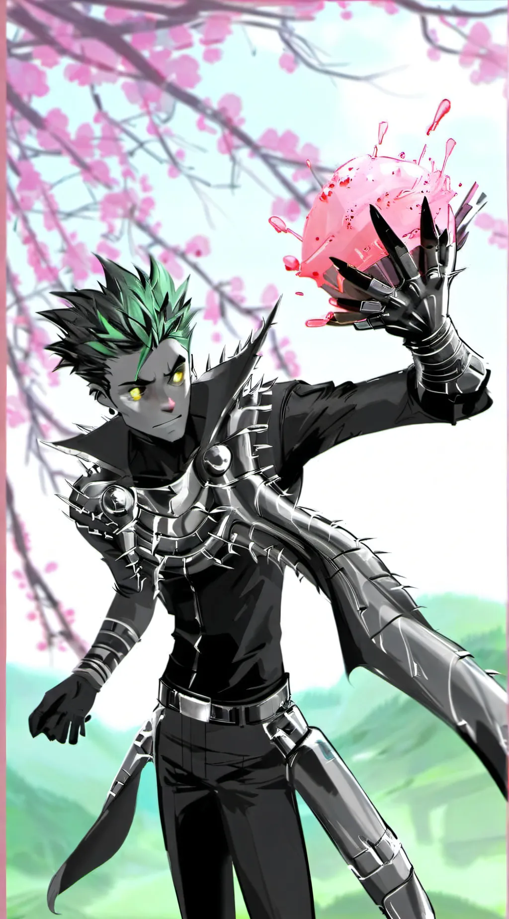 ai character: Deku background