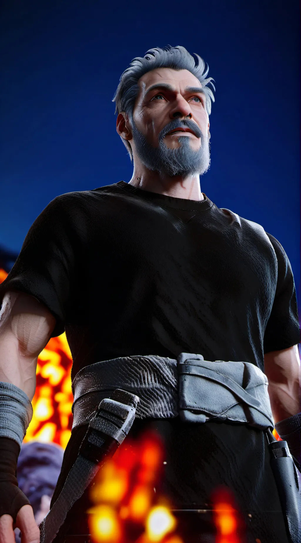 ai character: Cable background