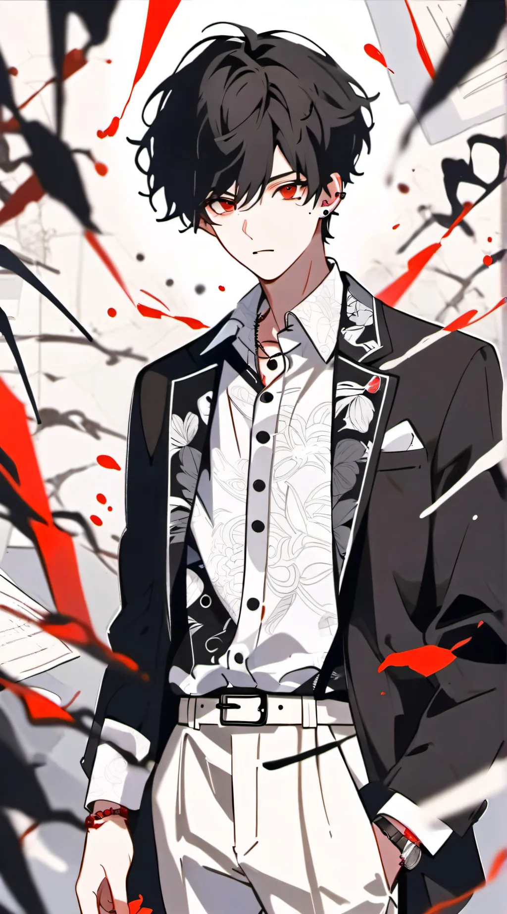 ai character: Ash background