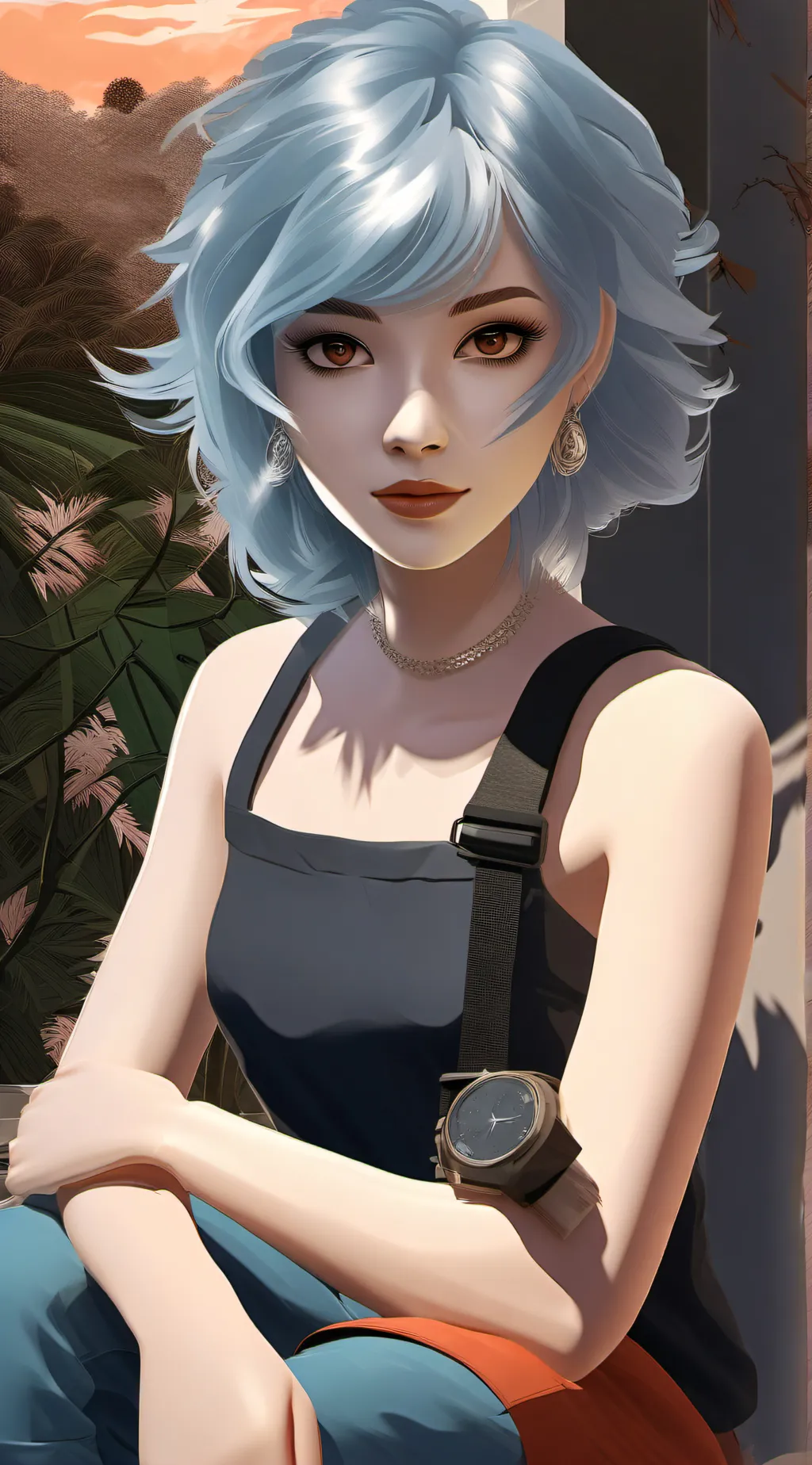 ai character: Krisie❤️ background