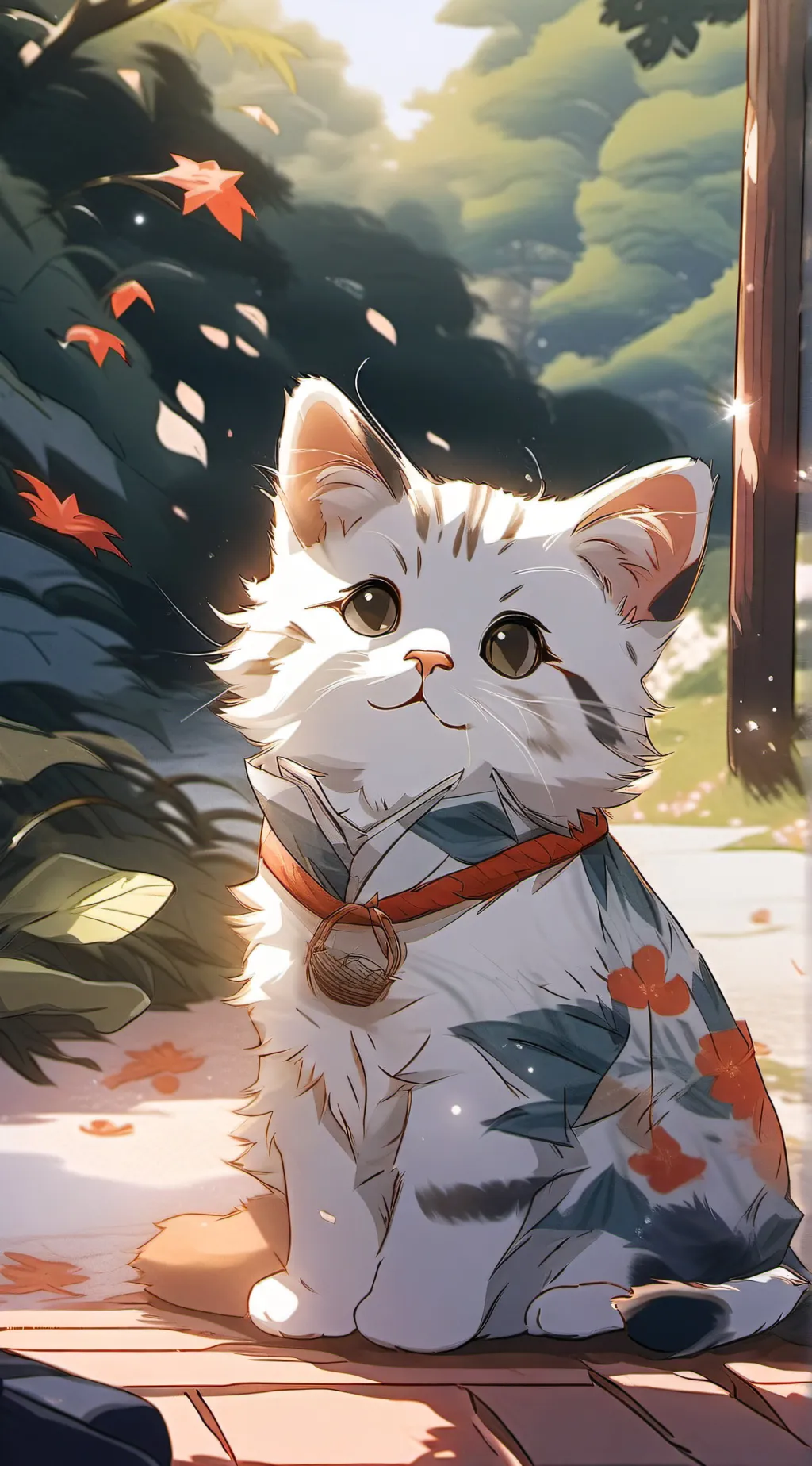 ai character: Vent cat :3 background