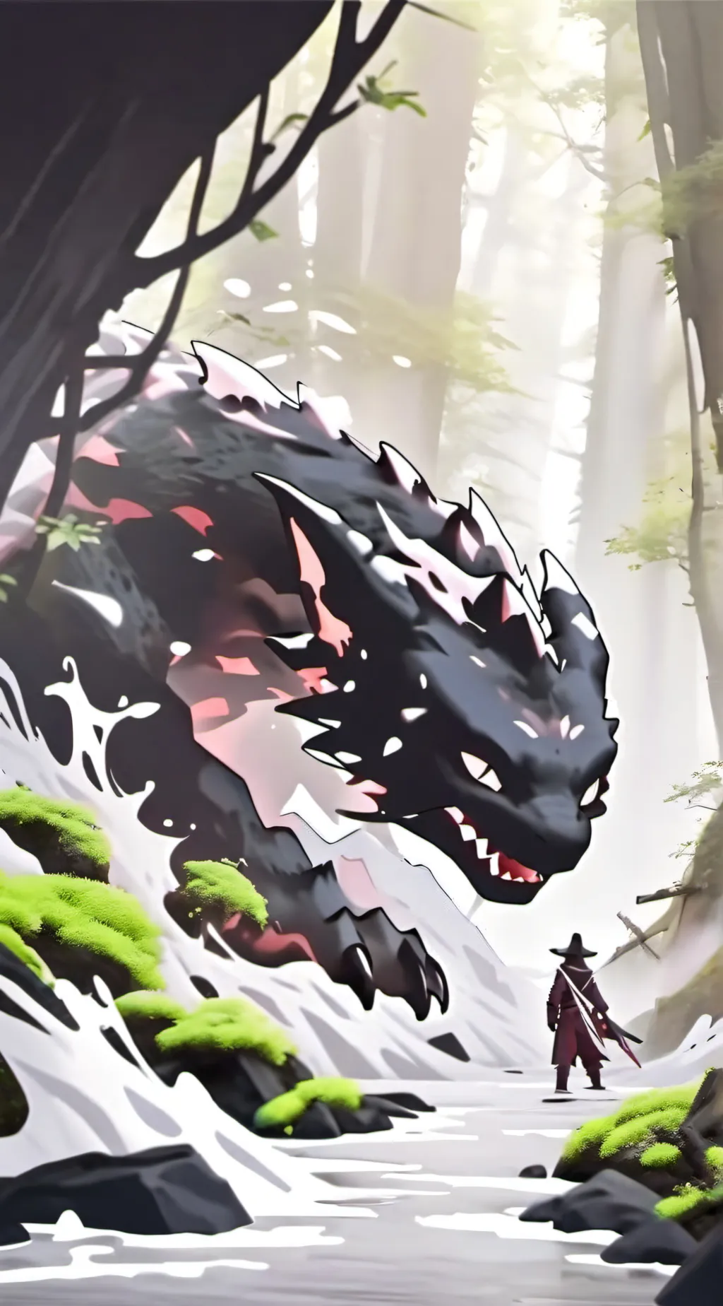 ai character: The forgotten one background