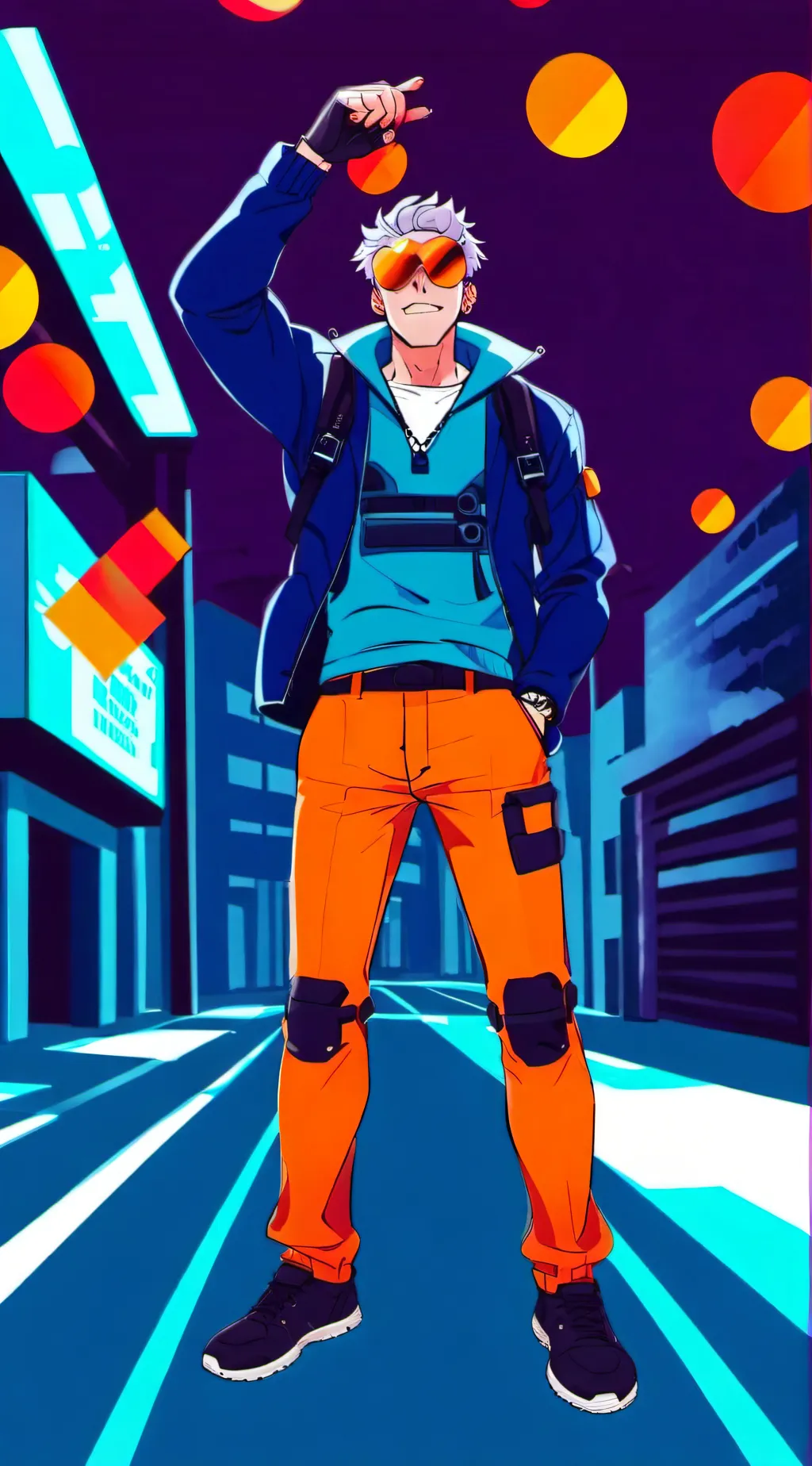 ai character: Witty background