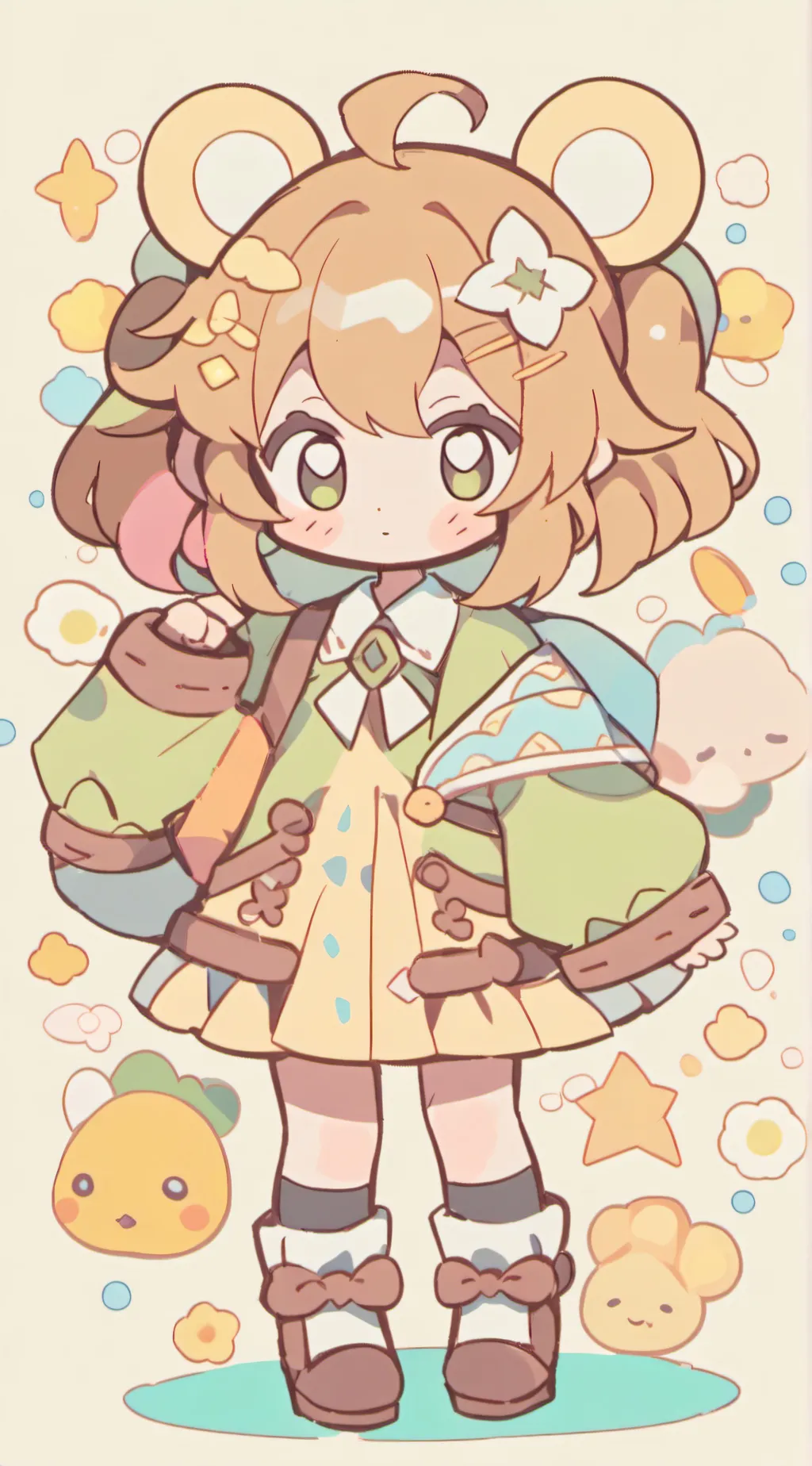 ai character: Lily background