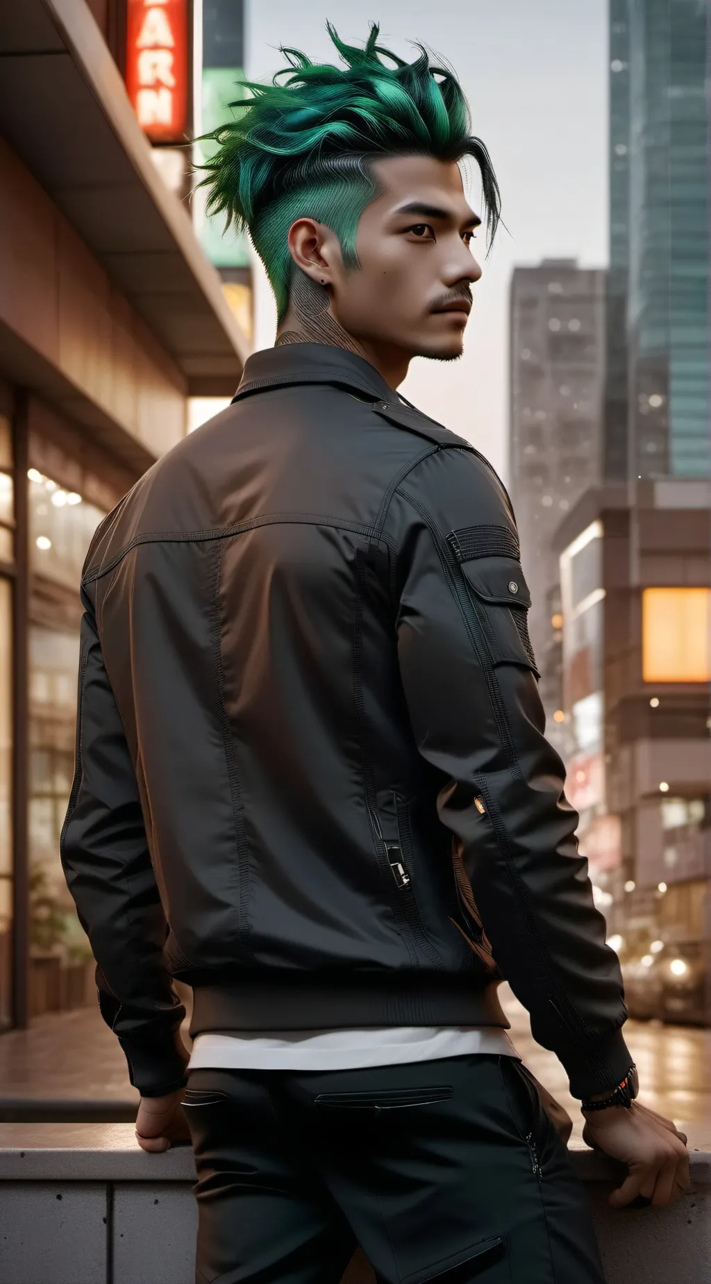 ai character: Benjamin background