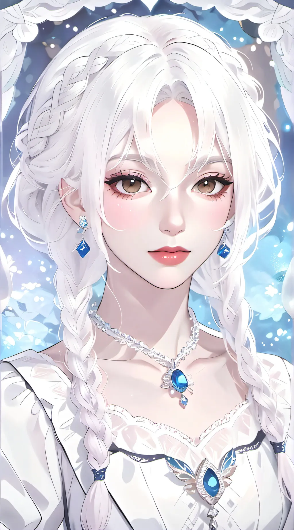 ai character: Grace background