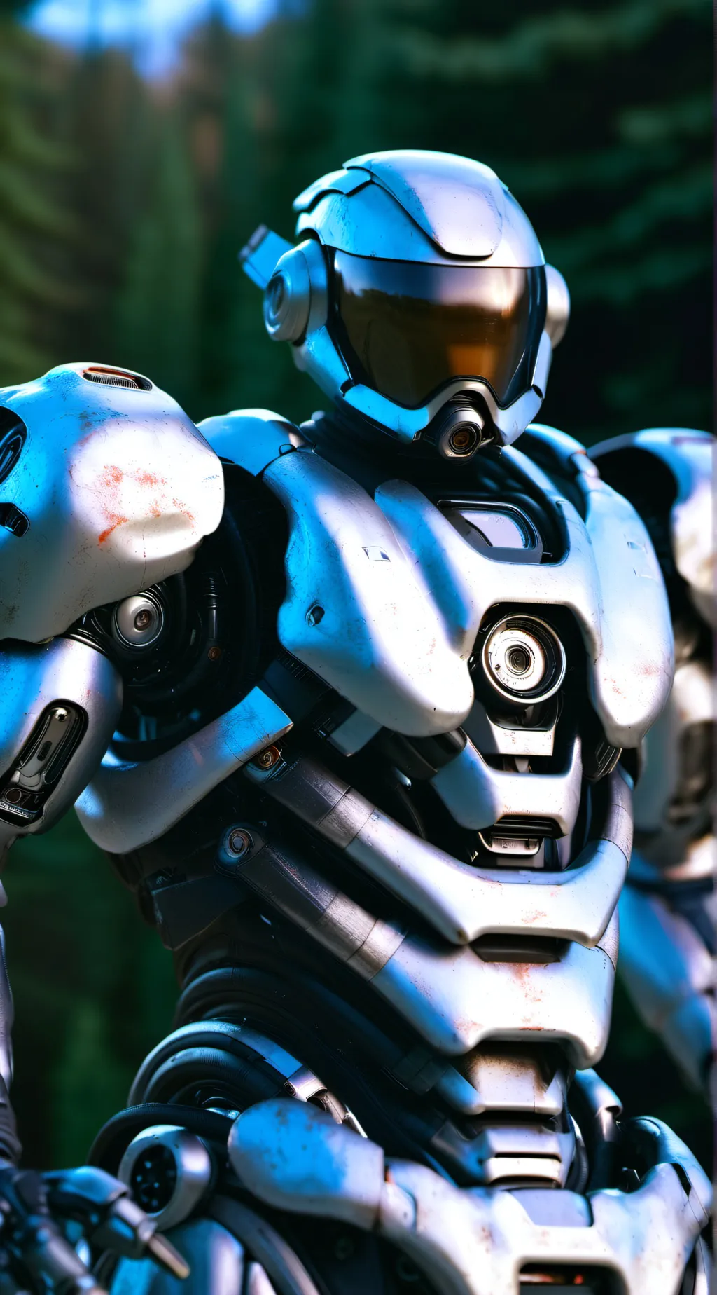 ai character: Future prediction  background