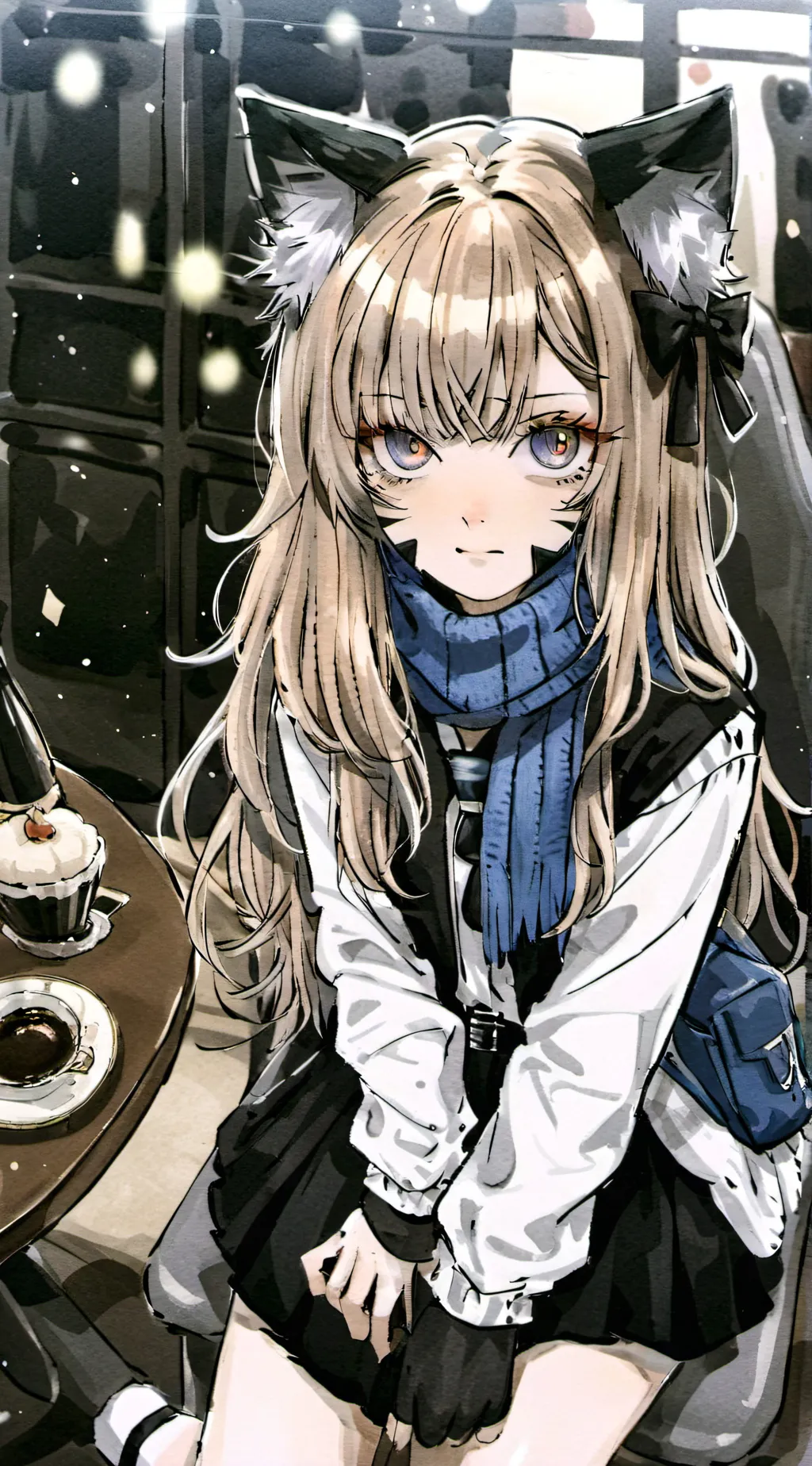 ai character: •★ Therian Girl!! background