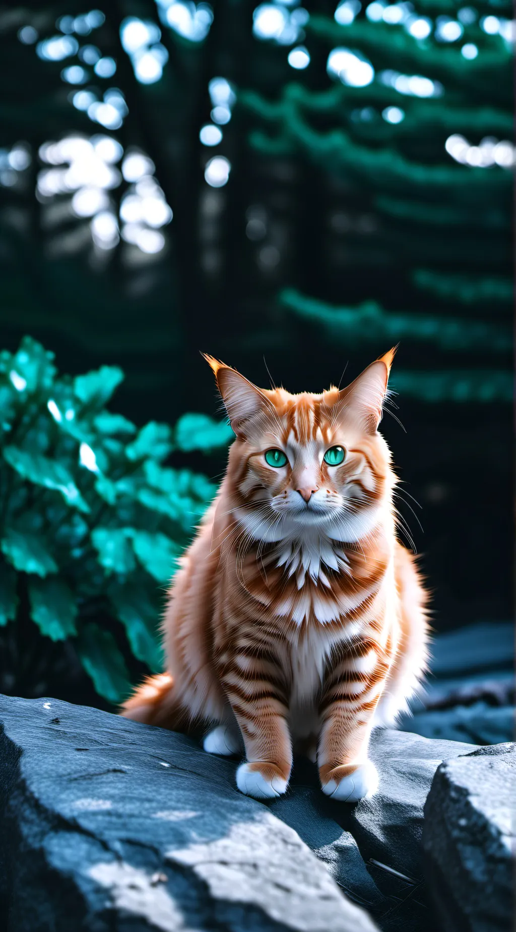 ai character: Fire Heart background