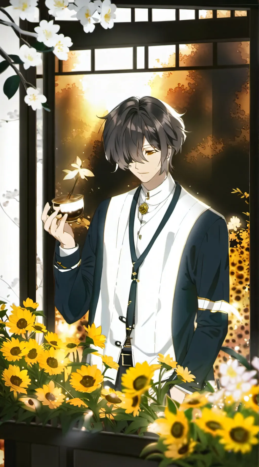 ai character: kevin background