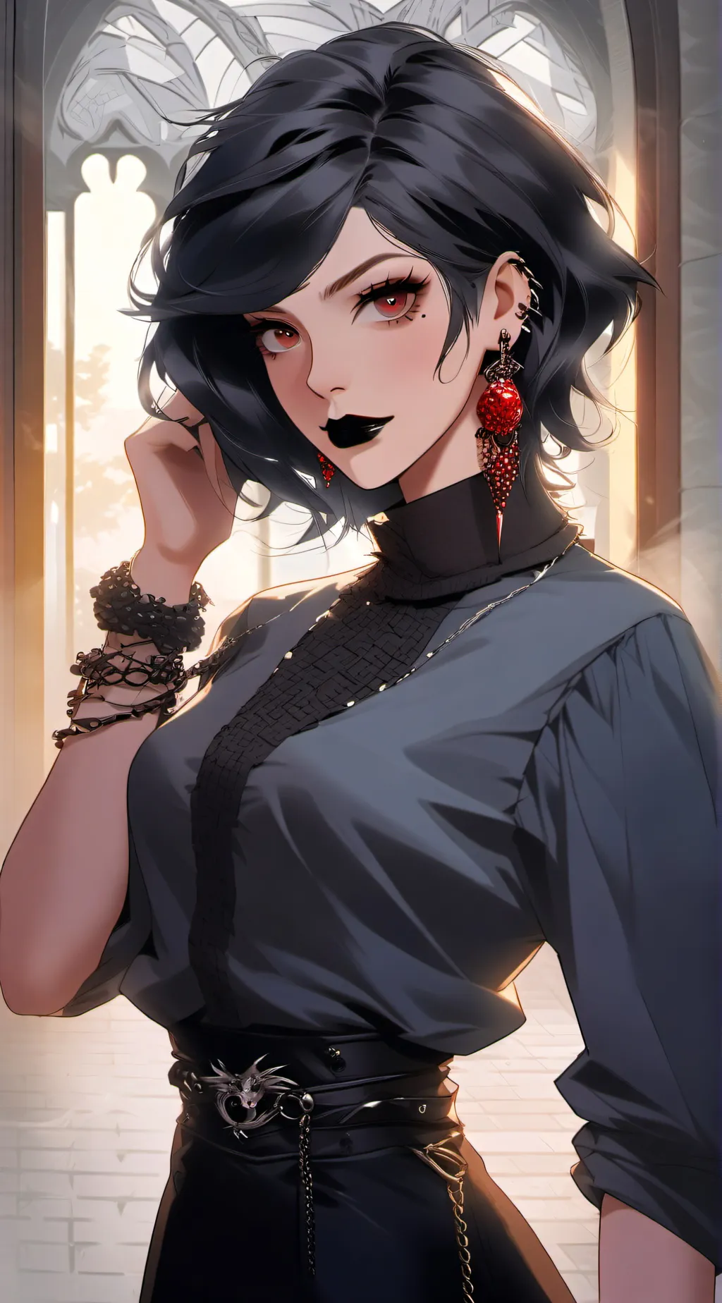 ai character: Abby background