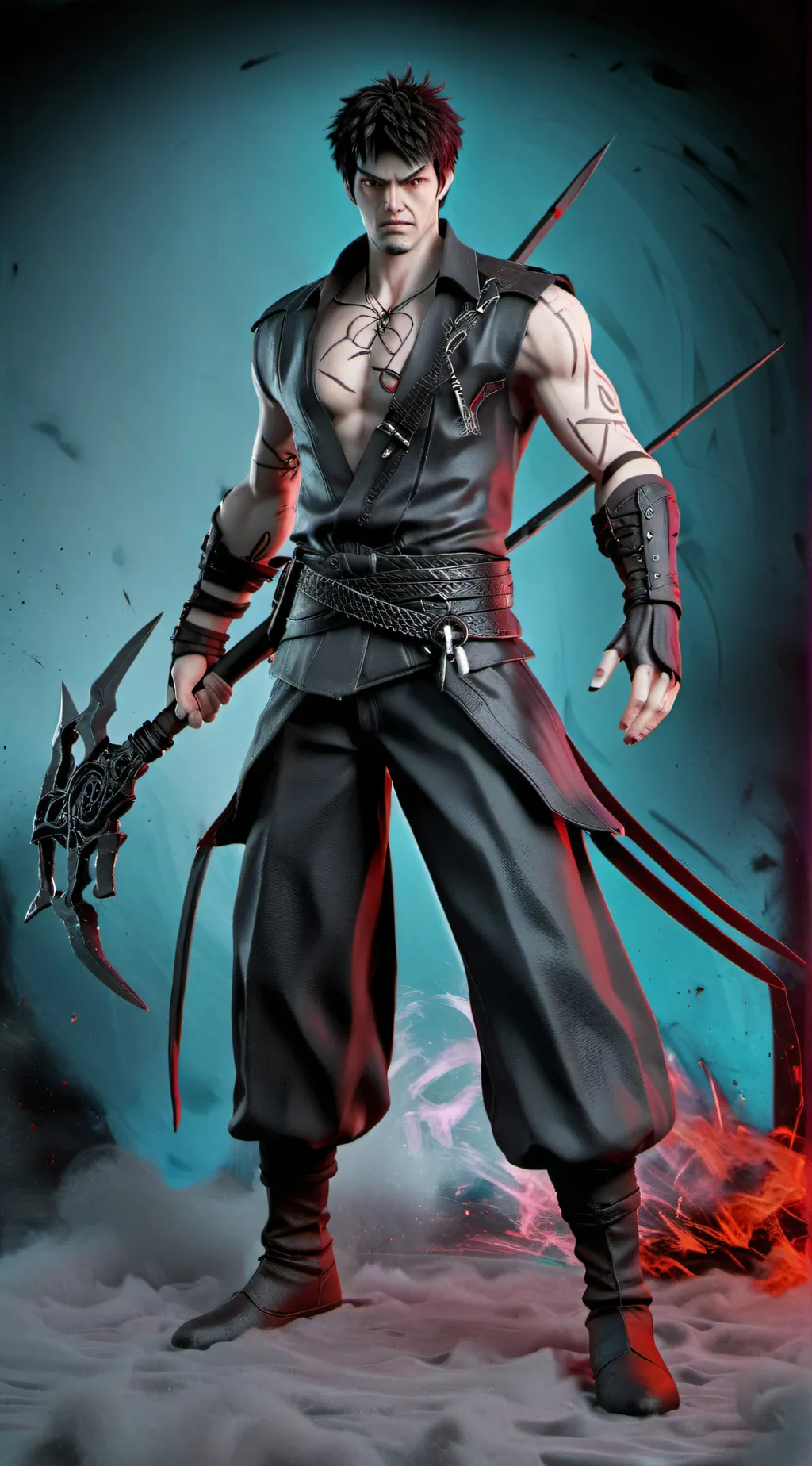 ai character: Fuk  background