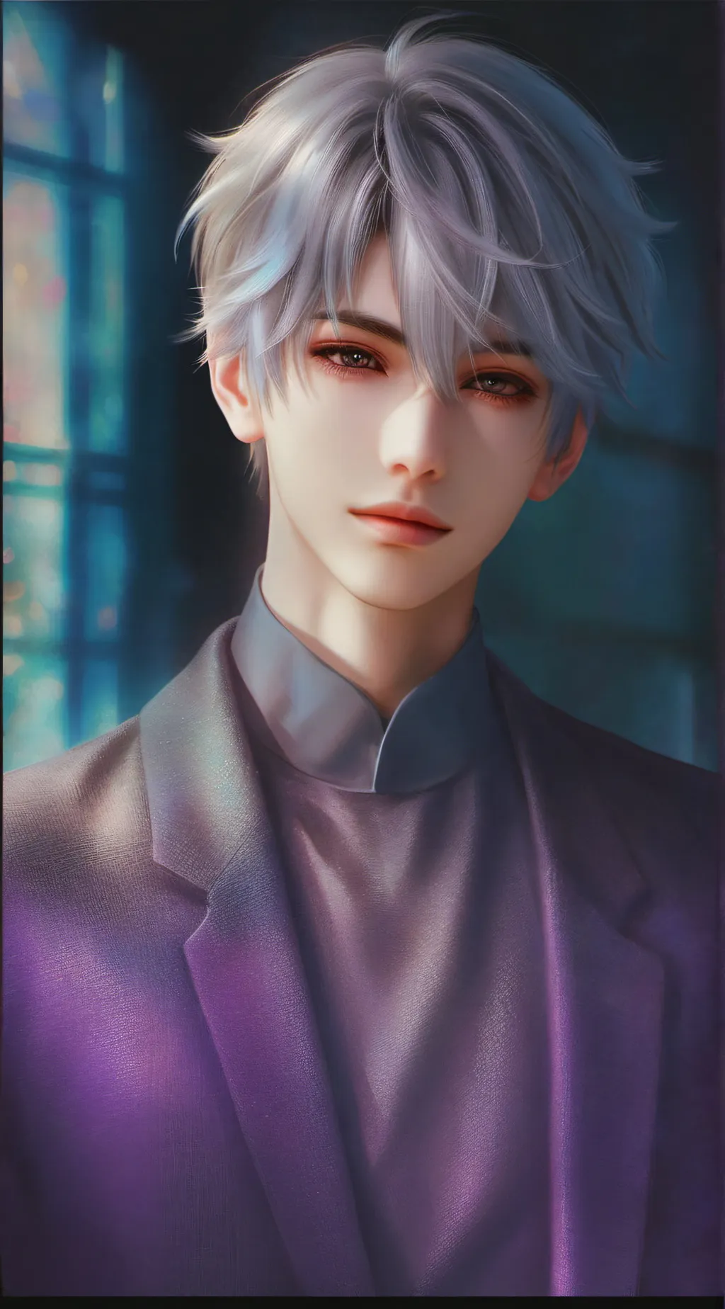 ai character: 曜含 background