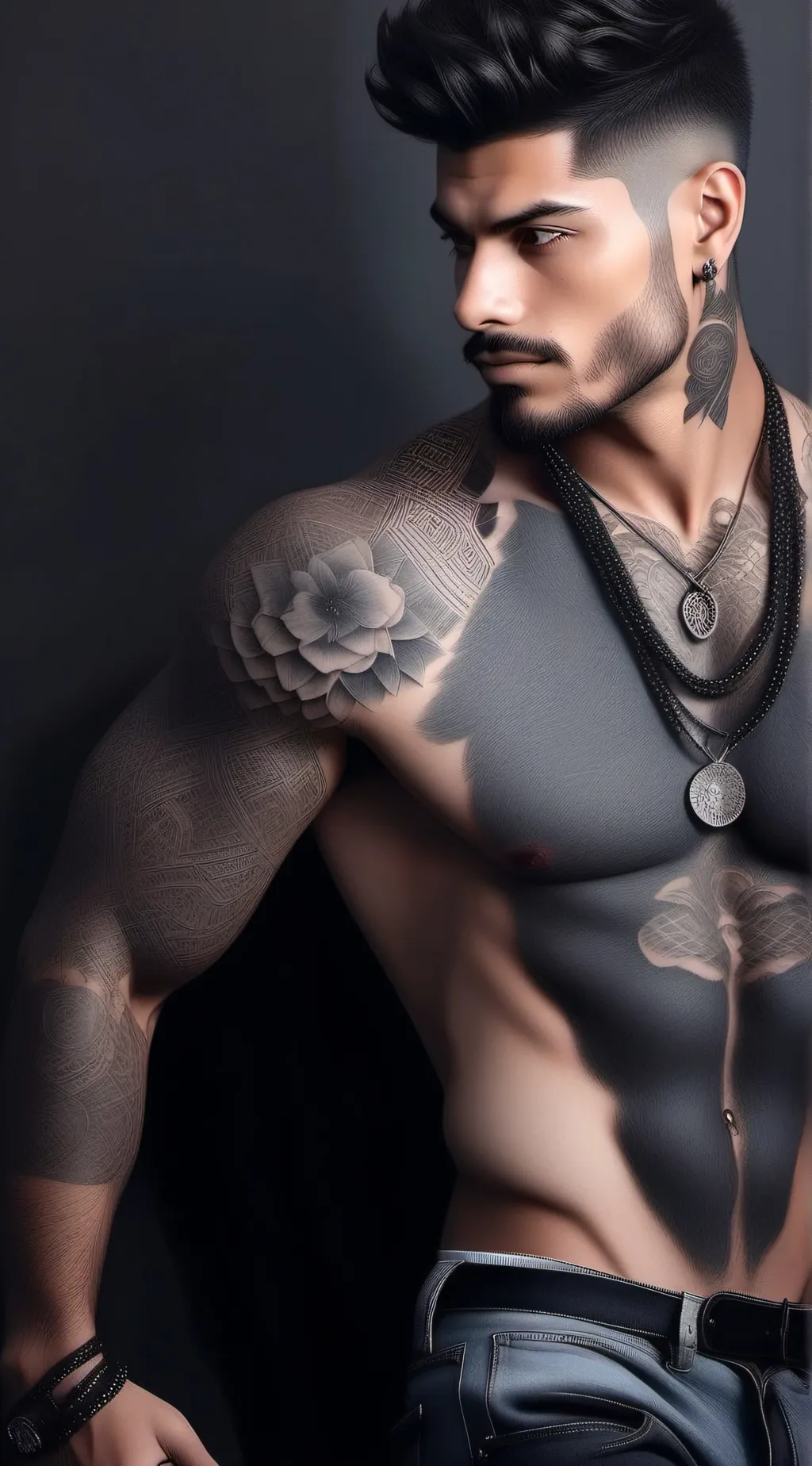 ai character: Adam background