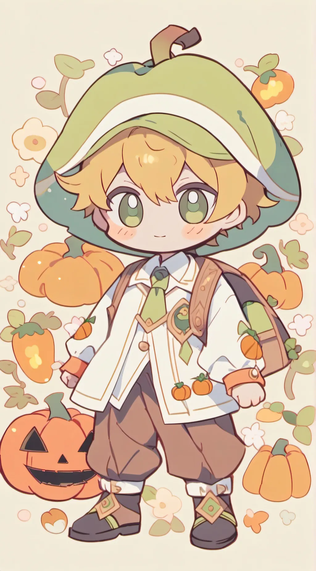 ai character: Pump background