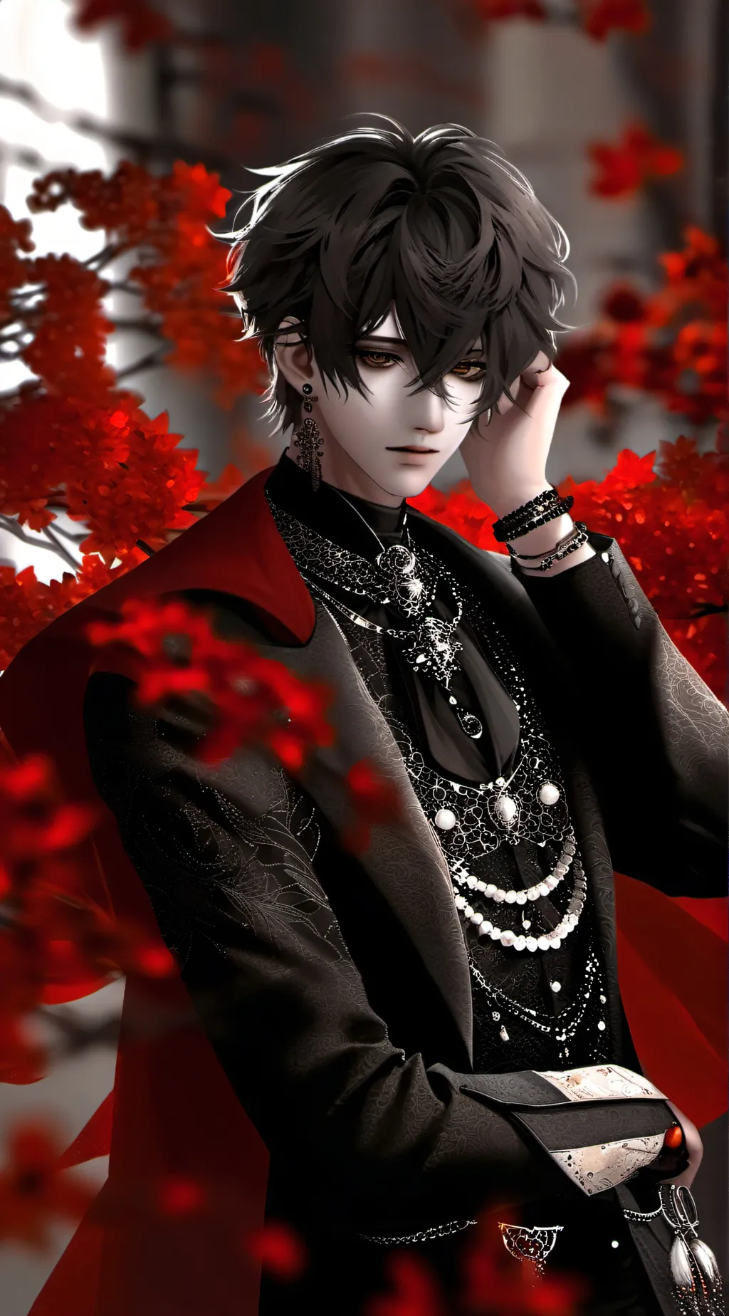 ai character: Sus stepbrother  background