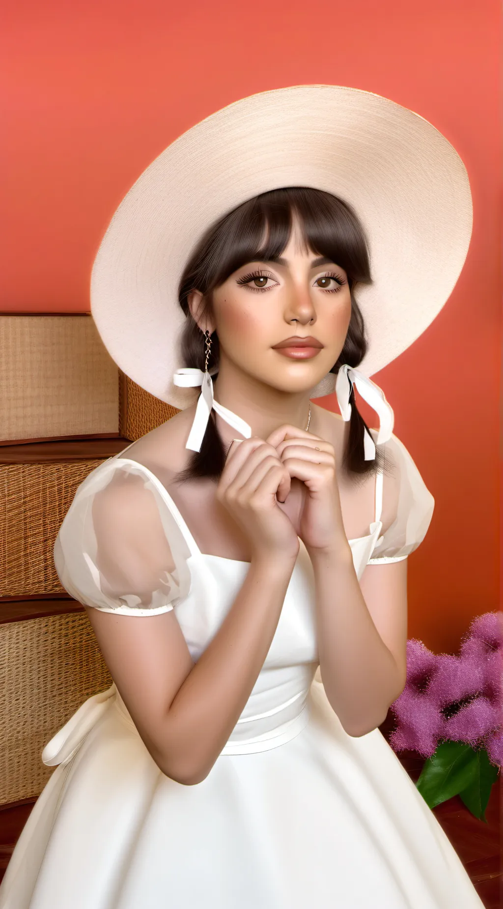 ai character: Melaine marteniez background